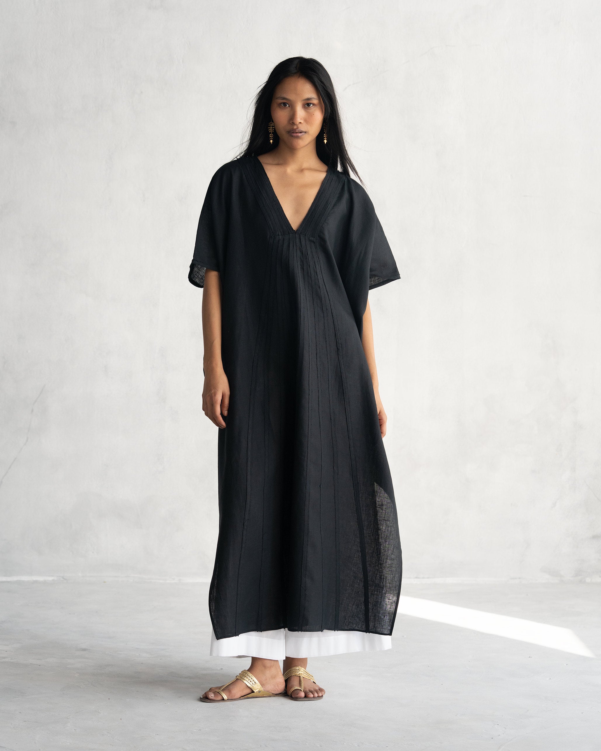 Tulum Kaftan - Black