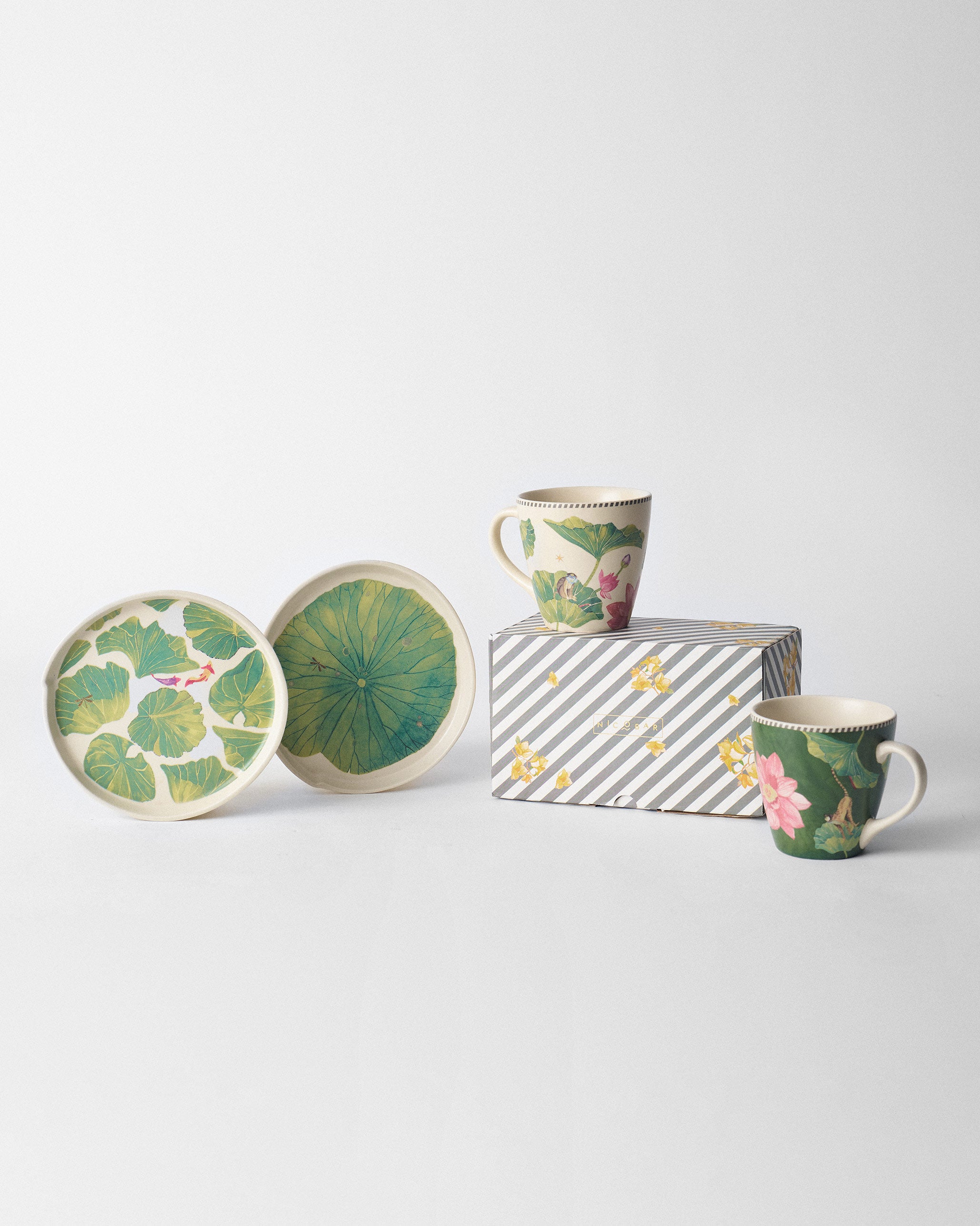 Float Conical Mug - Set of 2