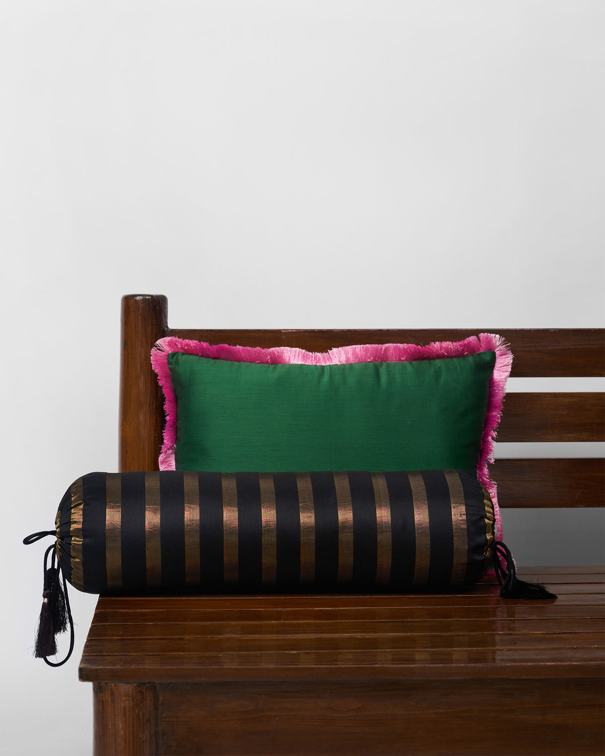 Tassel Bolster Cover