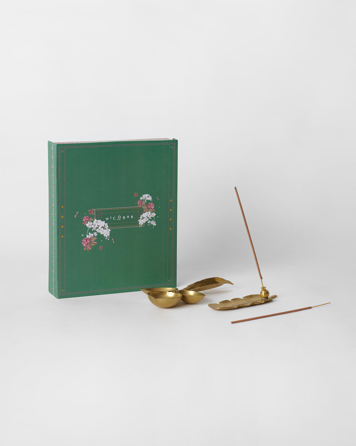 Taal Gift Set - Incense holder, diya and incense sticks