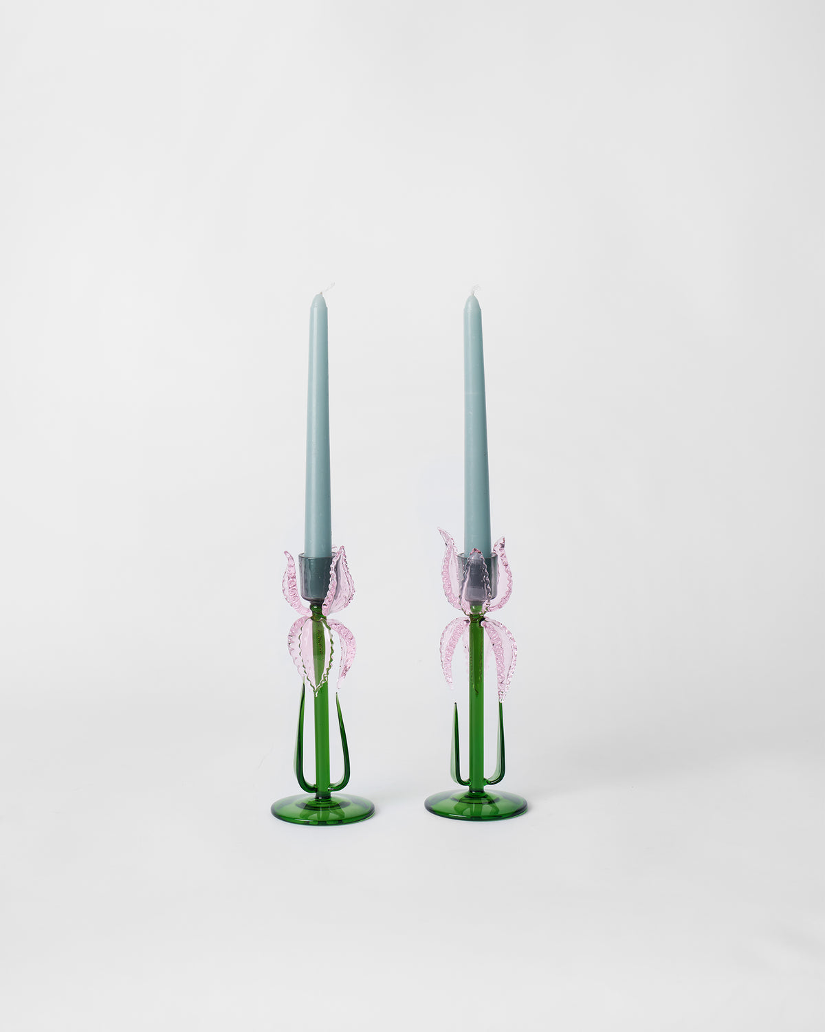 Kaveri Candle Stand - Set of 2 with taper candles