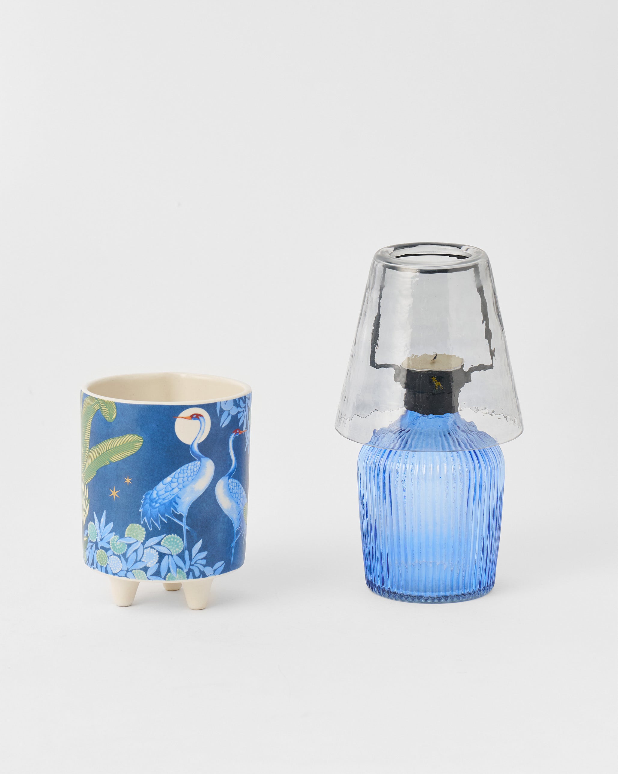 Dancing Crane Decor Set