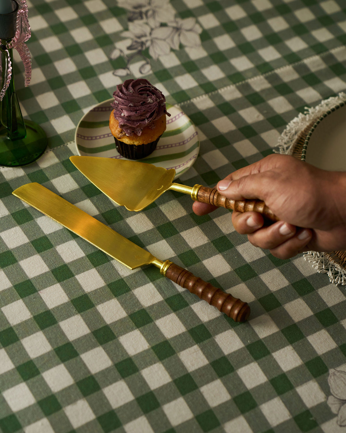 Vatika Cake Knife & Server
