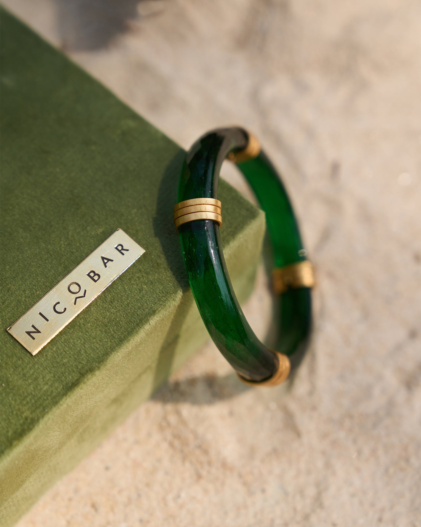Cara Bangle - Green