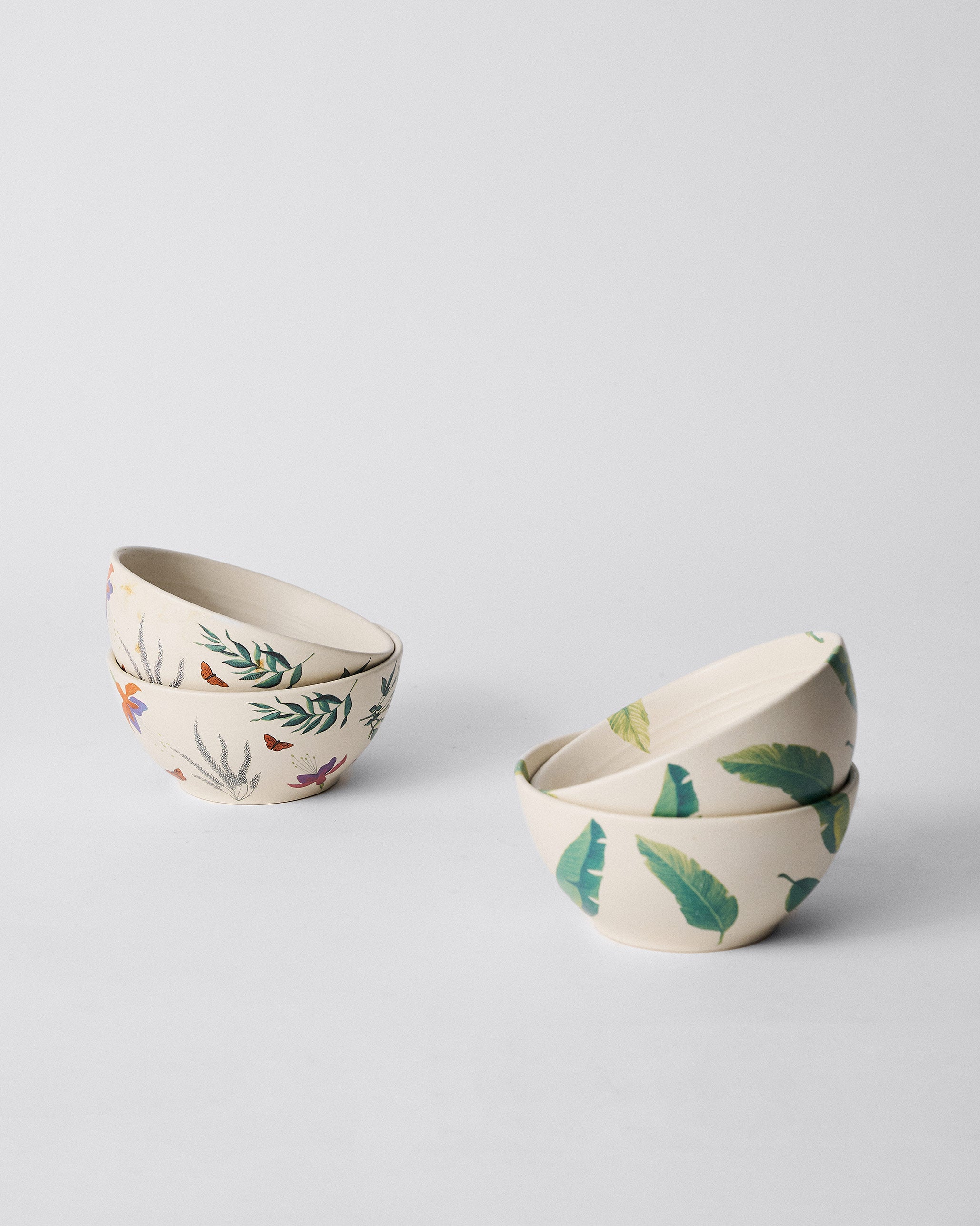 Ceylon Garden Cereal Bowl Set
