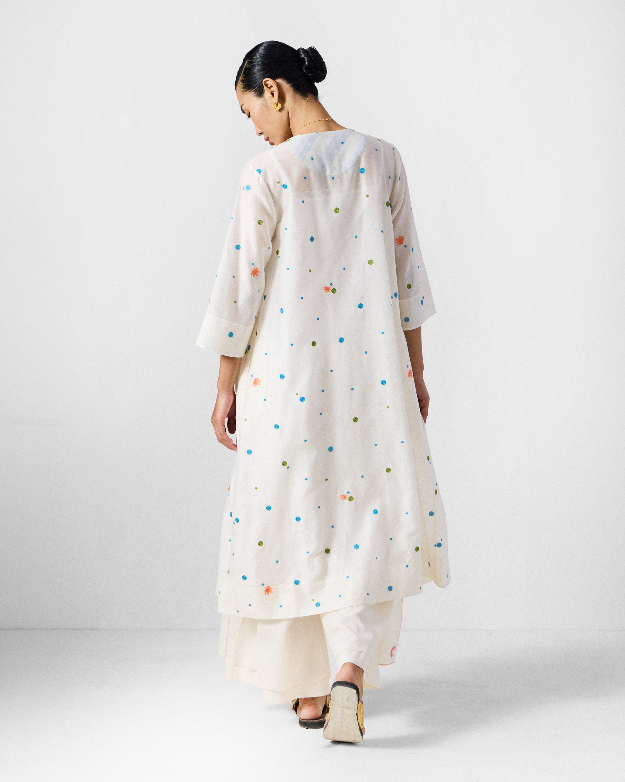 The Meadow Kurta Set - Ivory
