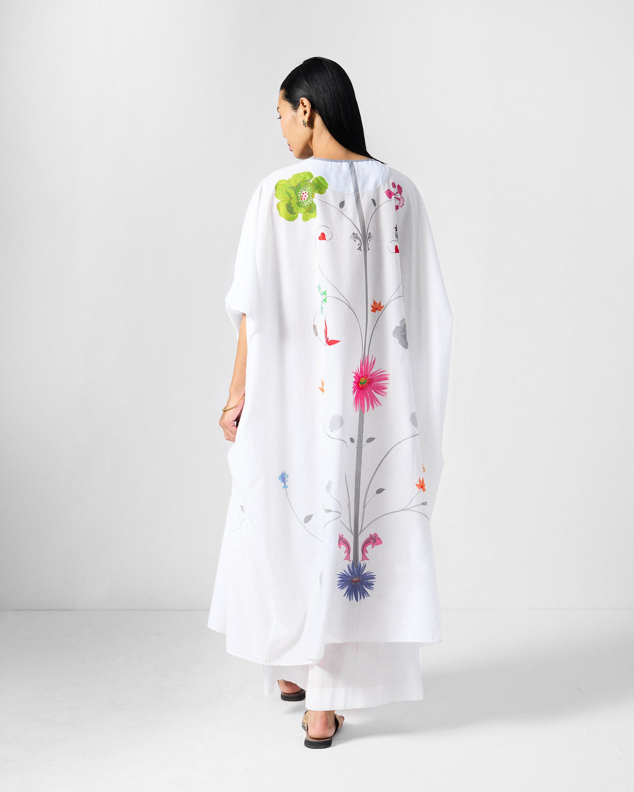 The Kohima Kaftan Set - Multicolour