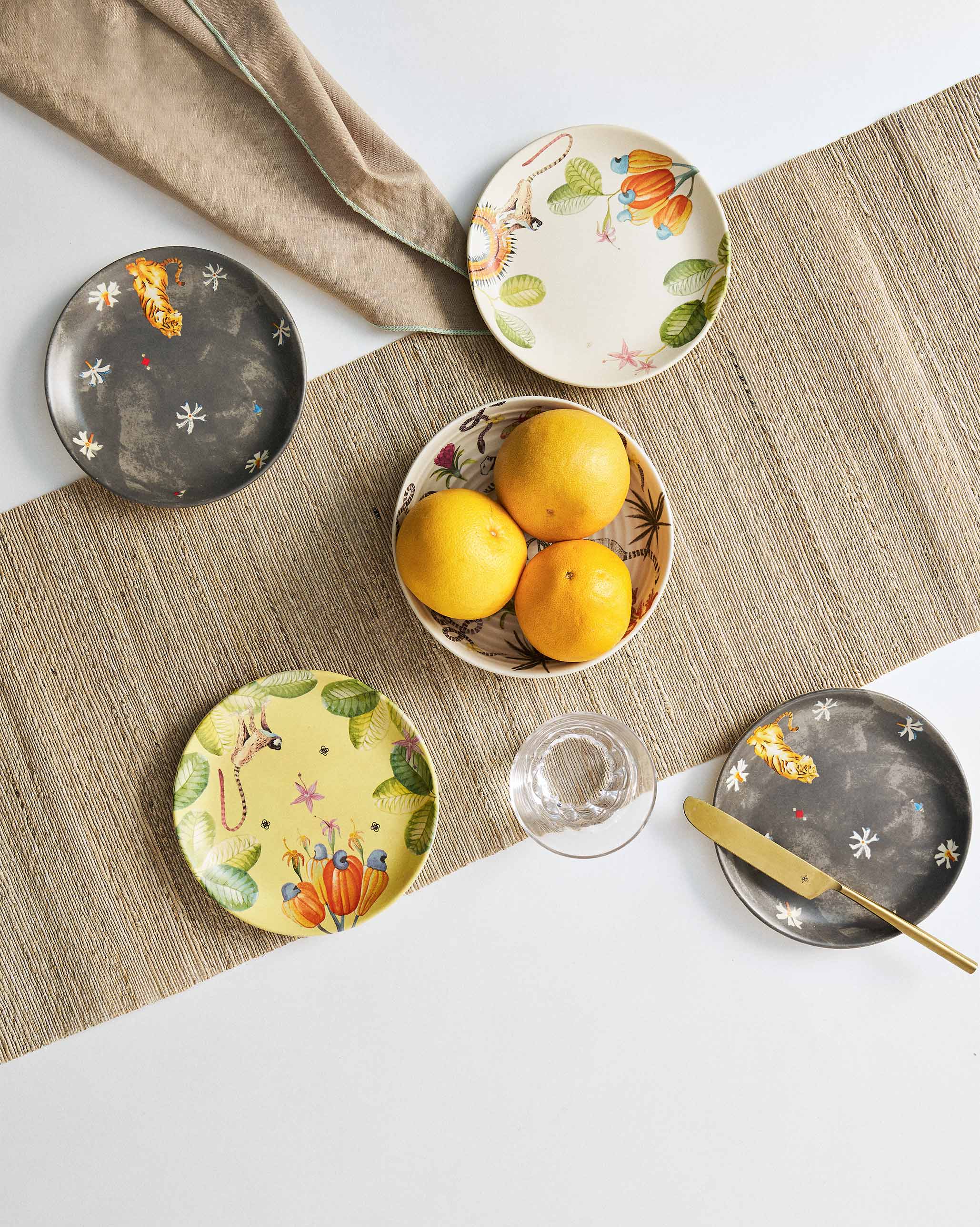 Nadi Bagan Quarter Plate Set