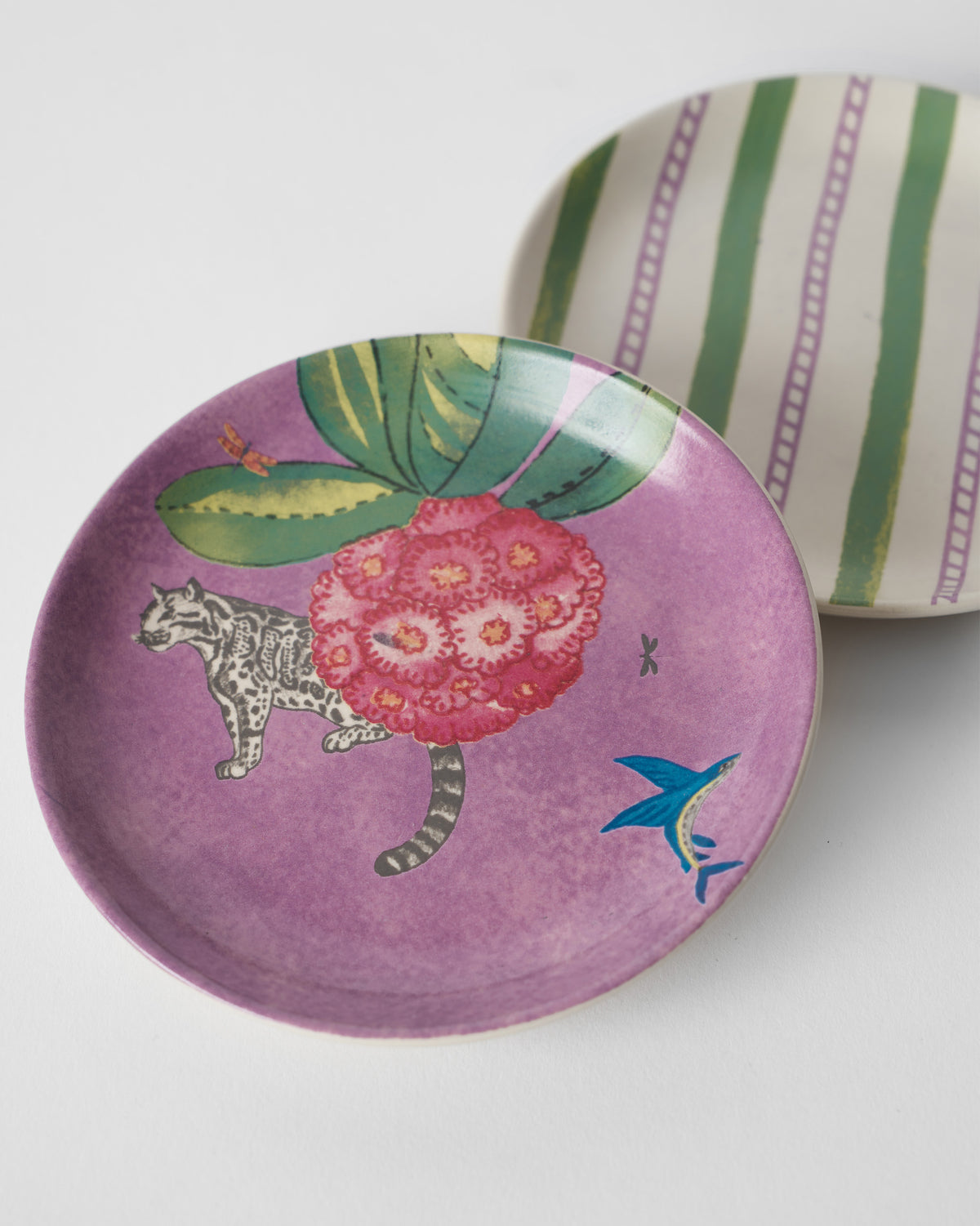 Buransh Tea Plate - Set of 4