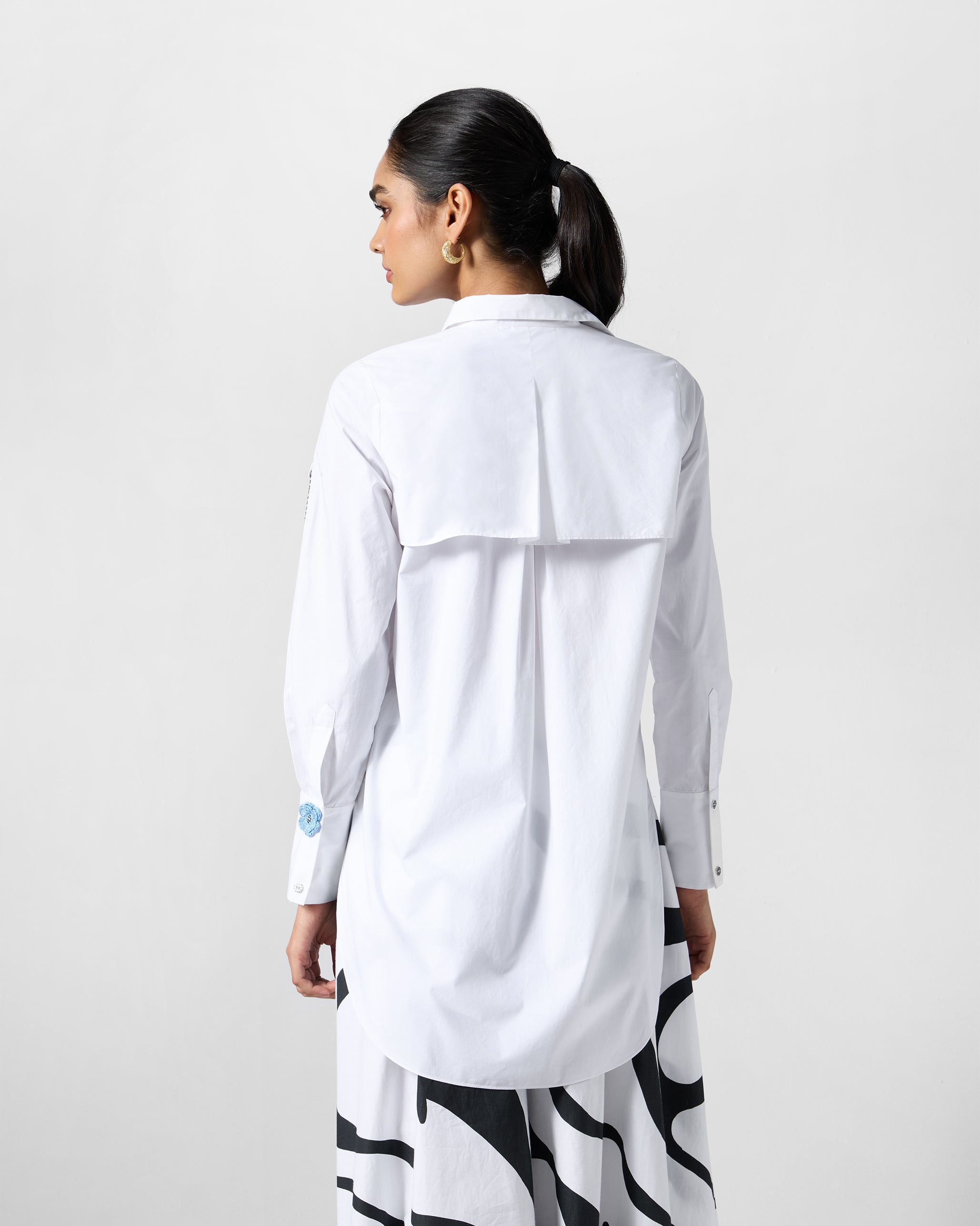 The Trench Shirt Set - Black & White