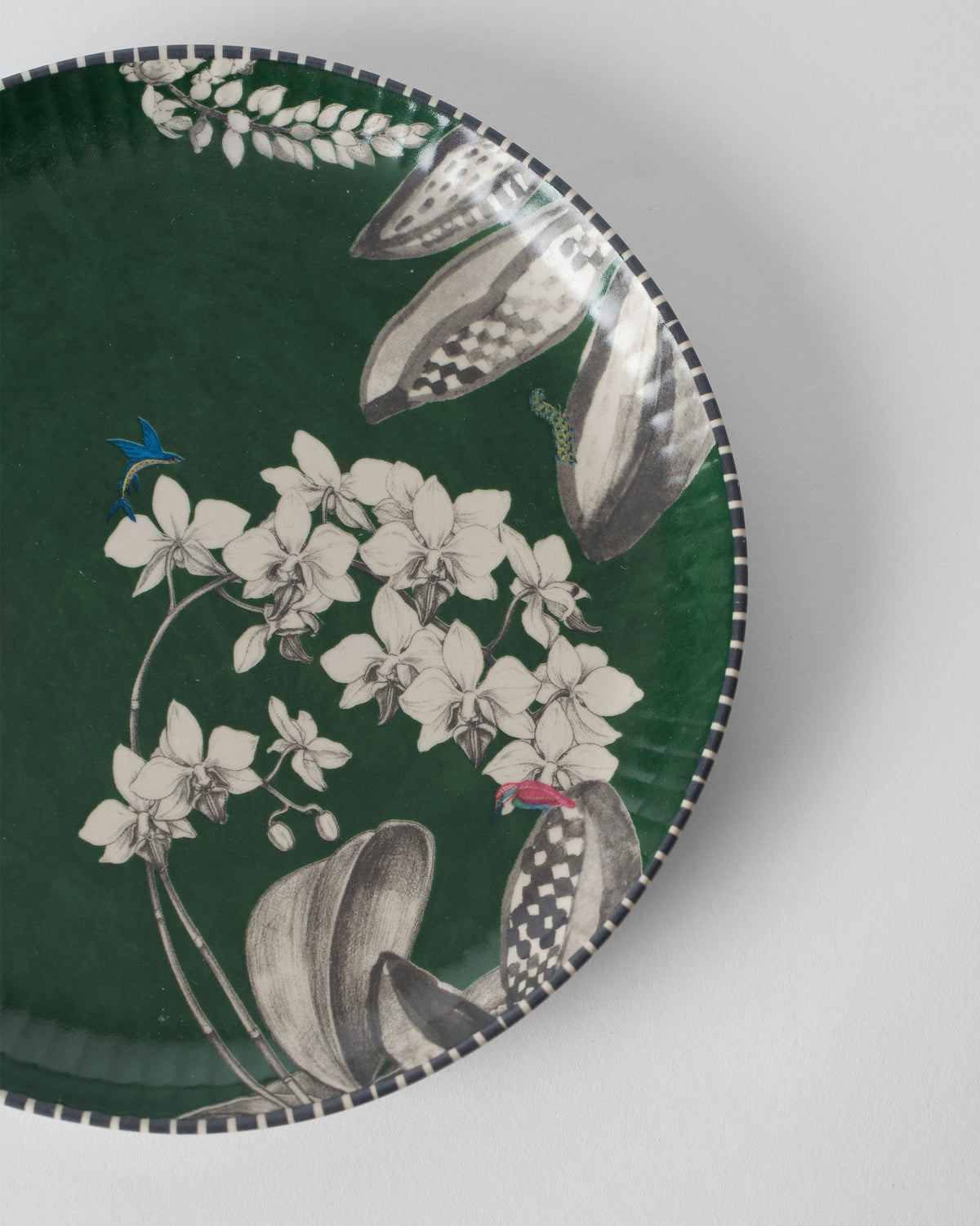 Reesha Quarter Plate - Green