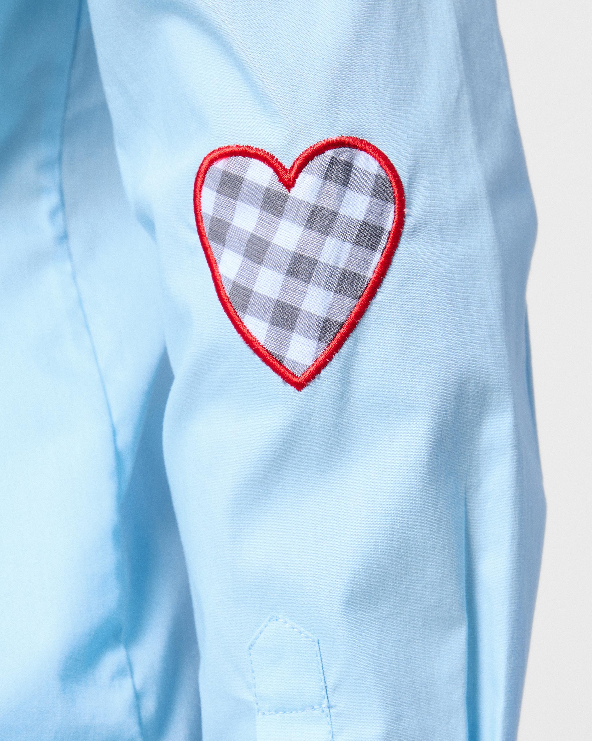 The Ela Shirt Set - Ice Blue