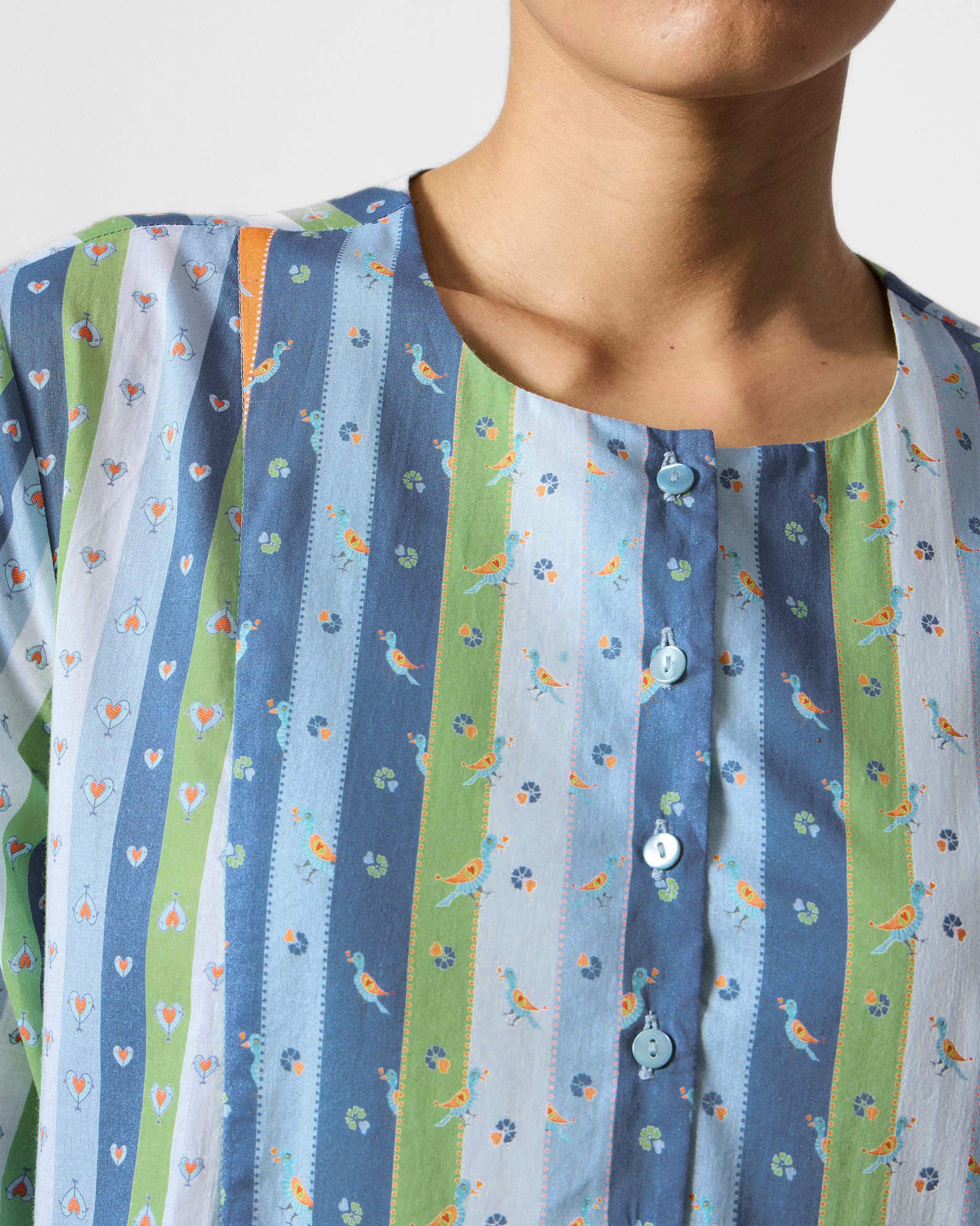 The Imke Kurta Set - Multicolour