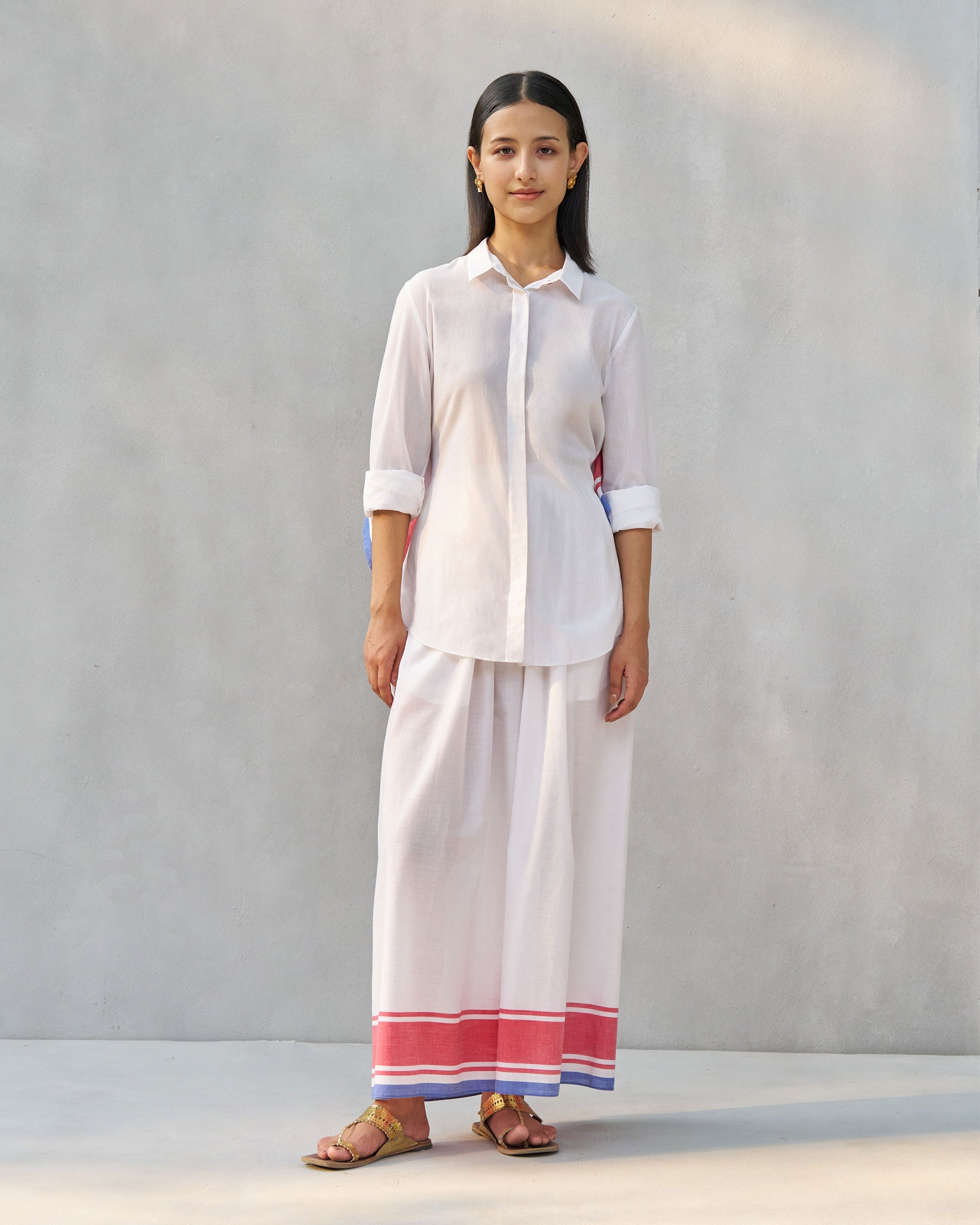 Waterfall Shirt - White