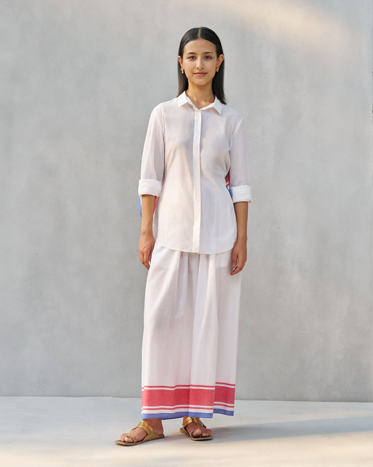 Waterfall Shirt - White