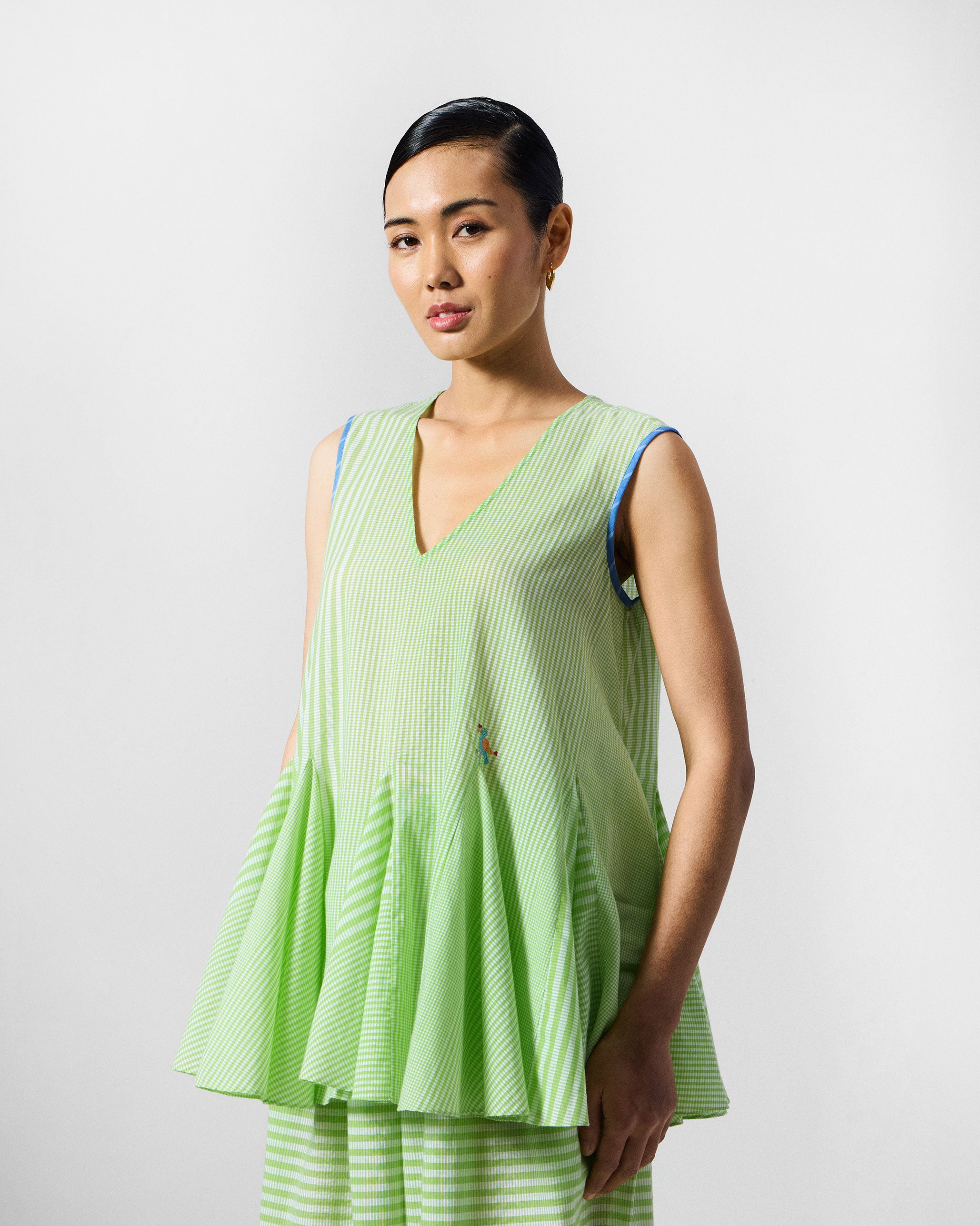 The Ayra Set - Green & White