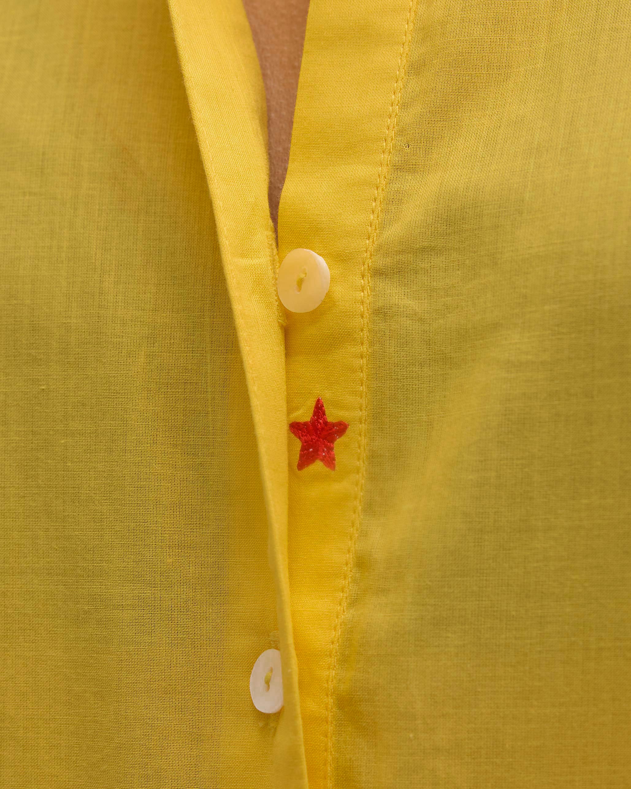 The Basic Mid Length Kurta Set - Yellow