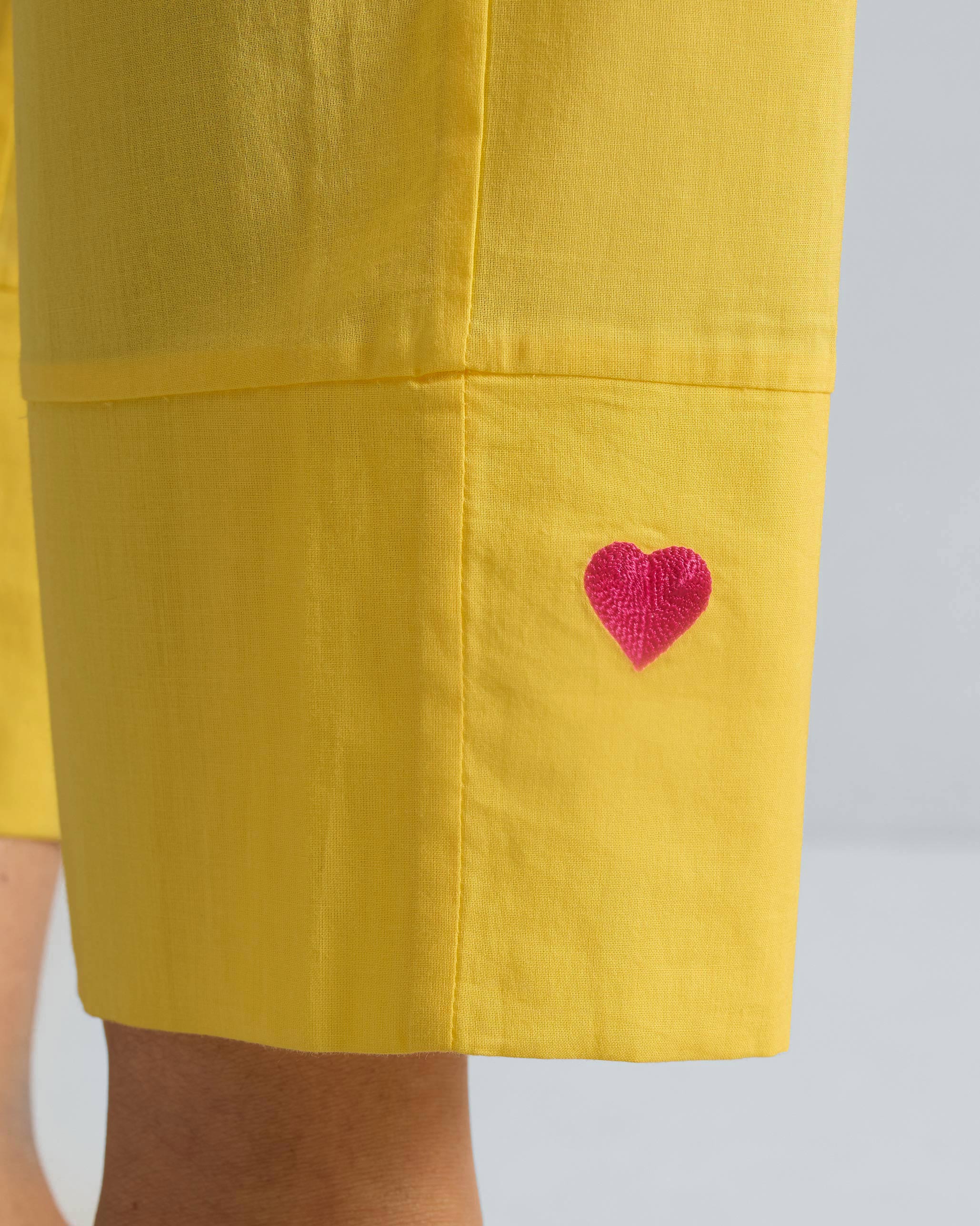 The Cirrus Shirt Set - Yellow