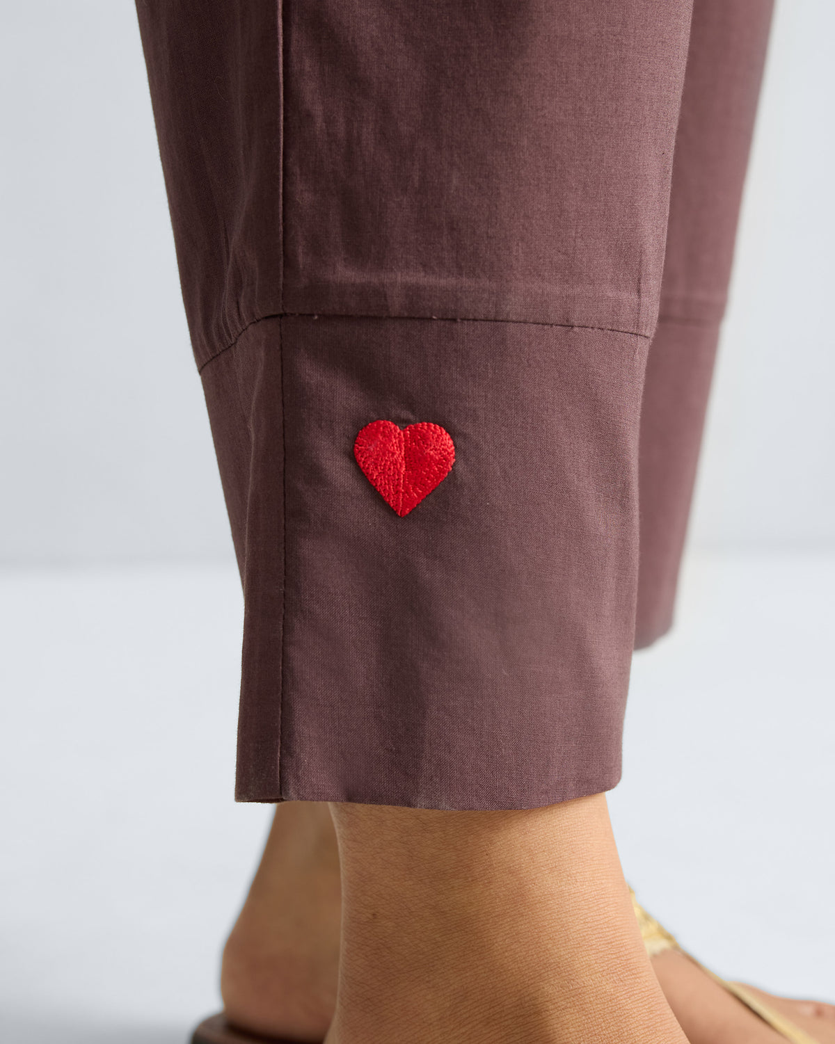 The Lazy Sunday Tunic Set - Chocolate Plum