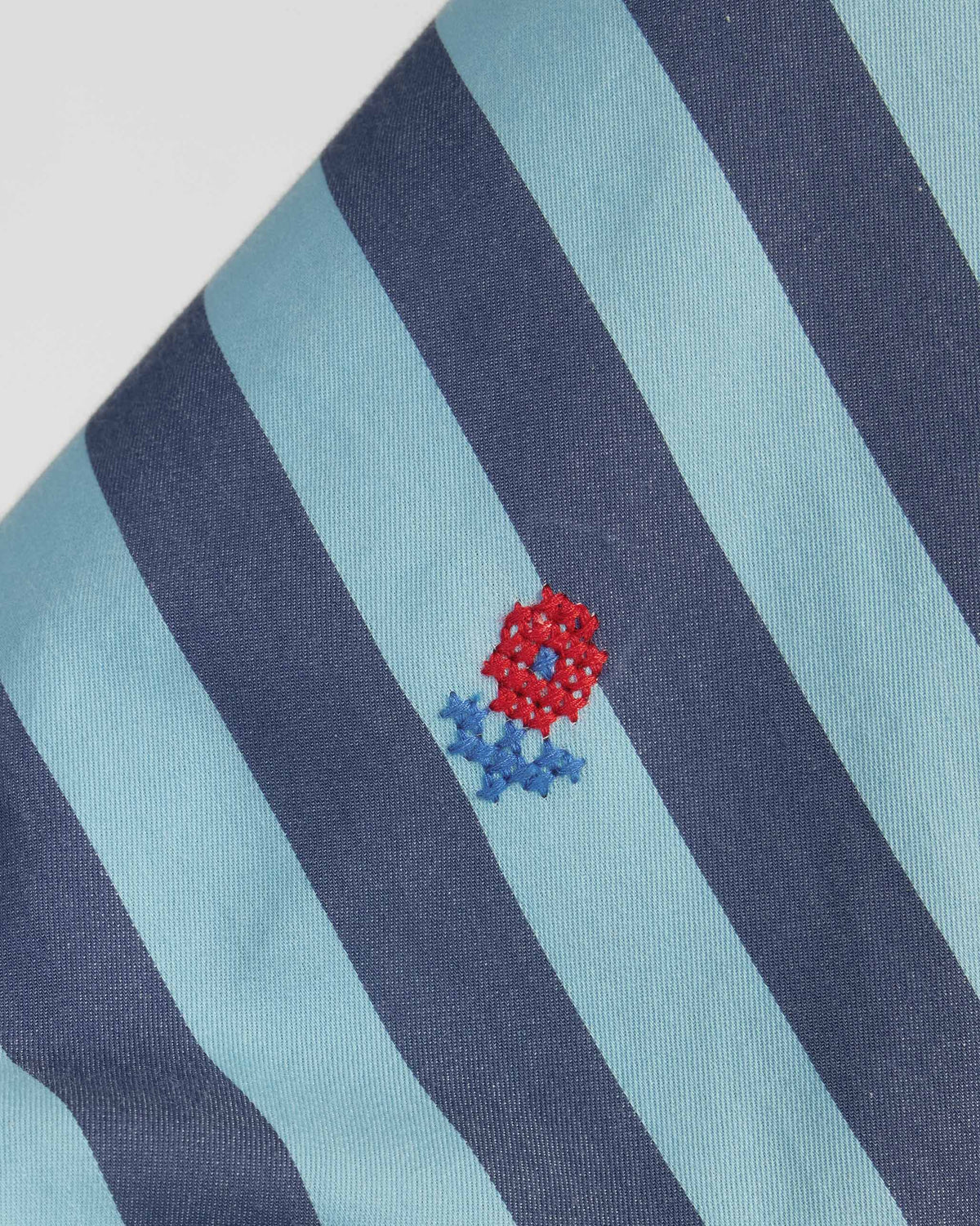 The Ambrai Jacket Set - Blue Stripes