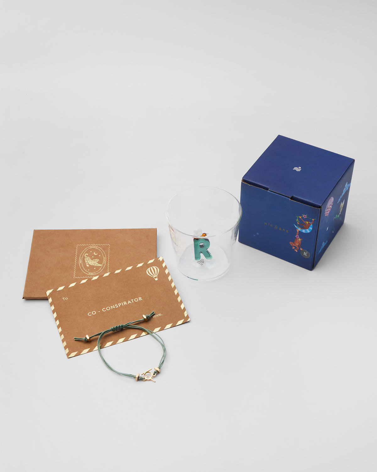 Alphabet R Rakhi Set