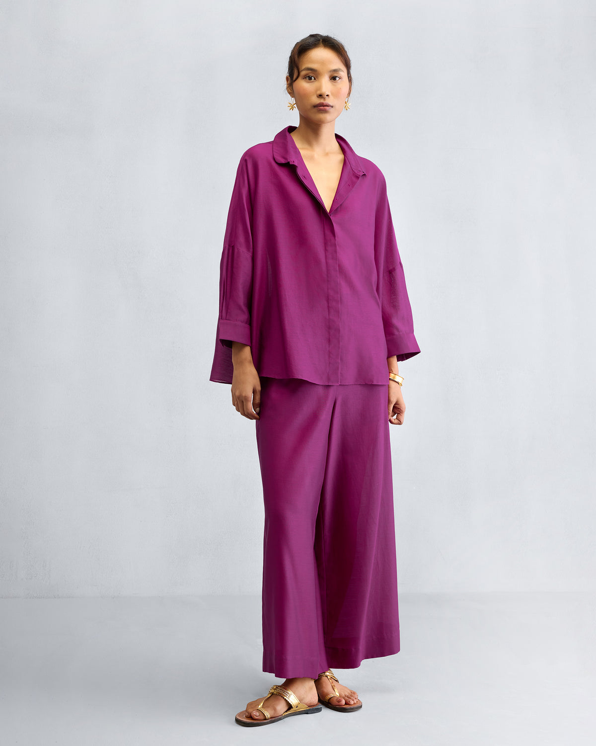 The Boxy Shirt Set