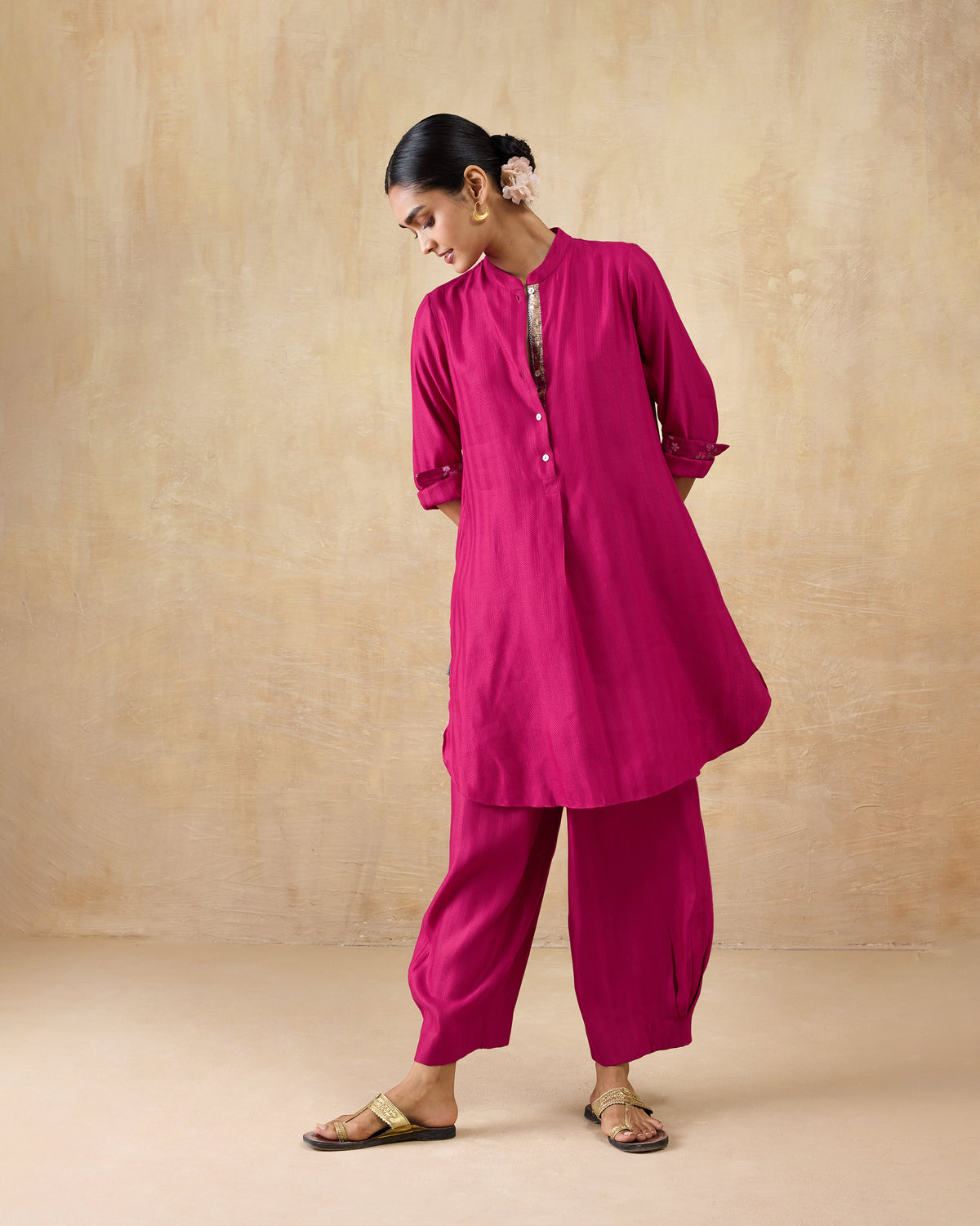 The Basic Long Length Kurta Set