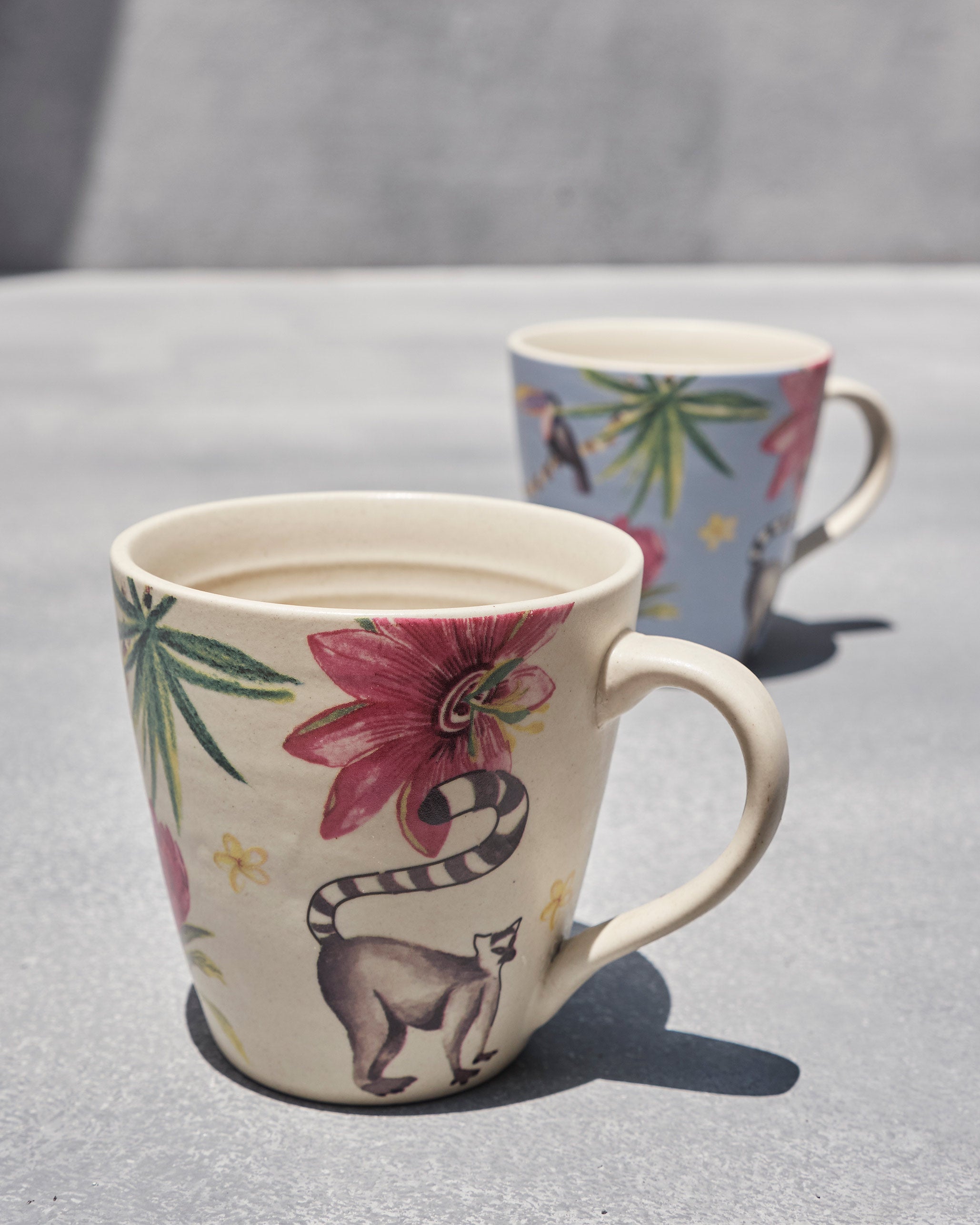 Lemur Mugs (Set of 2)