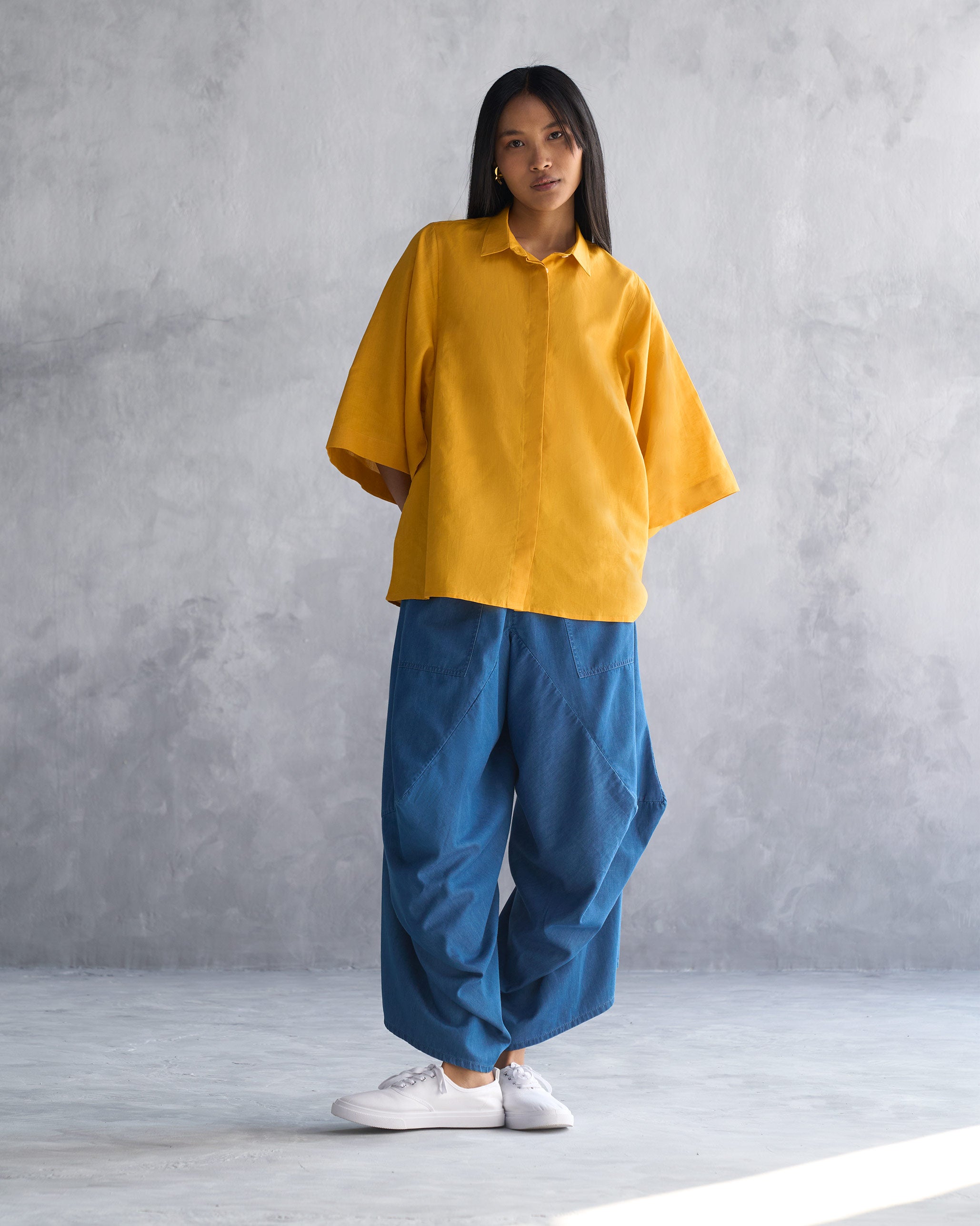 Yoka Trousers - Blue