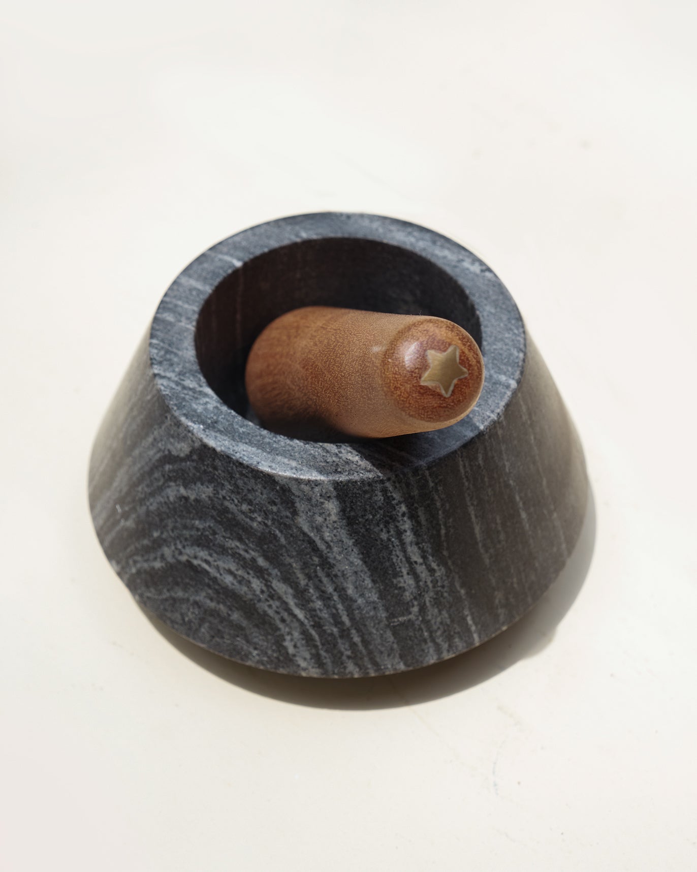 Ukiyo Mortar & Pestle - Midnight Marble