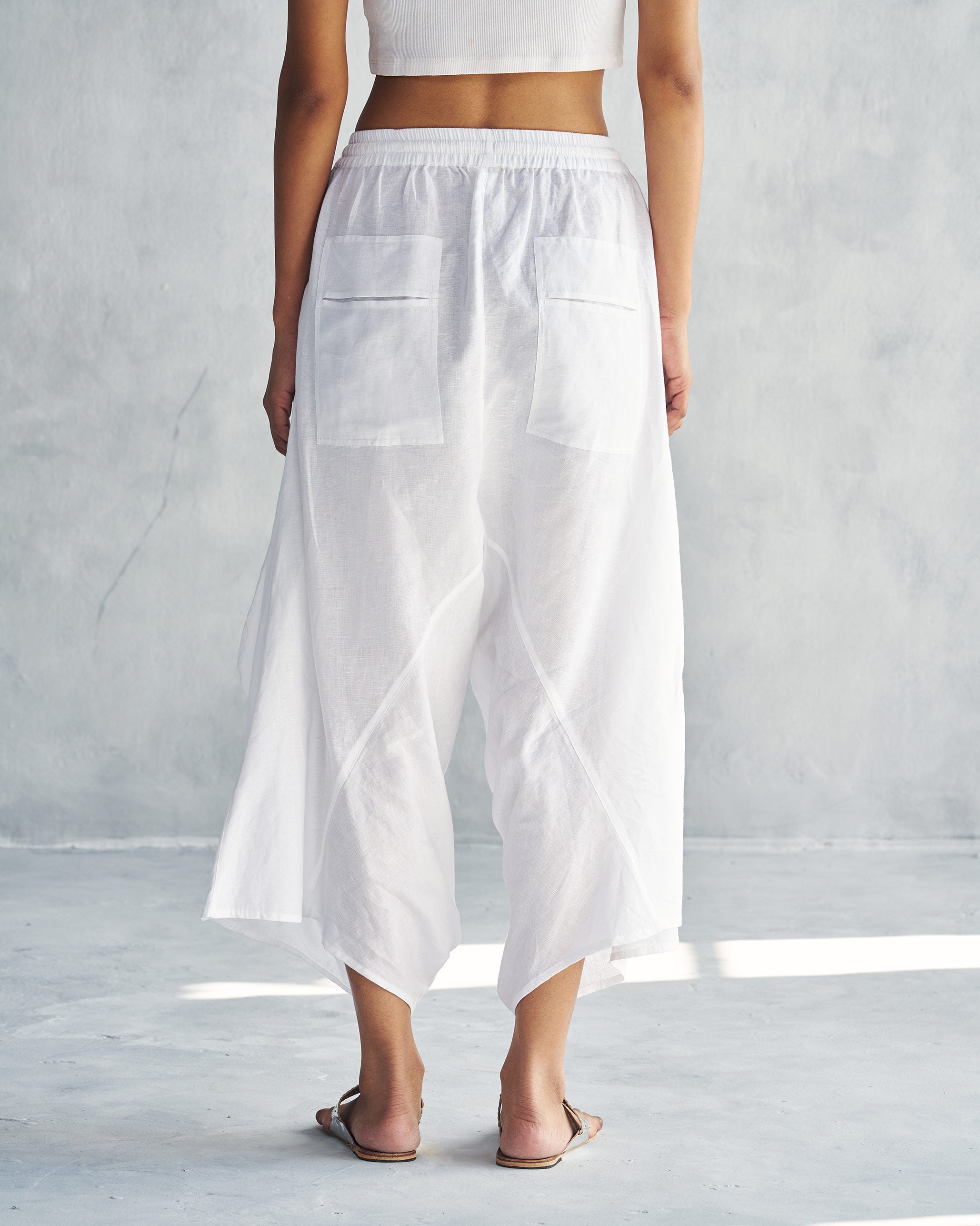 Yoka Trousers - White