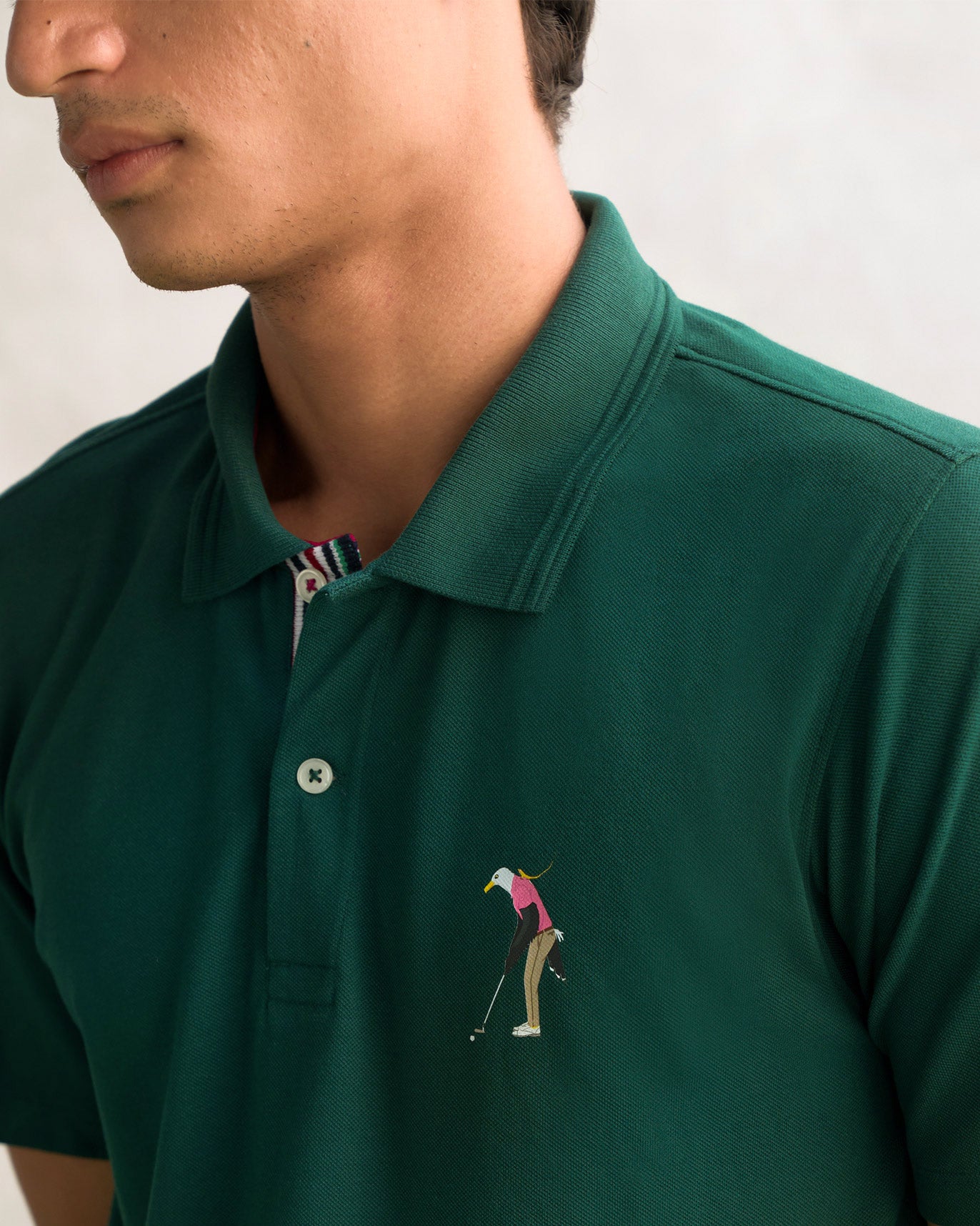 Birdie Polo T-Shirt - Dark Green
