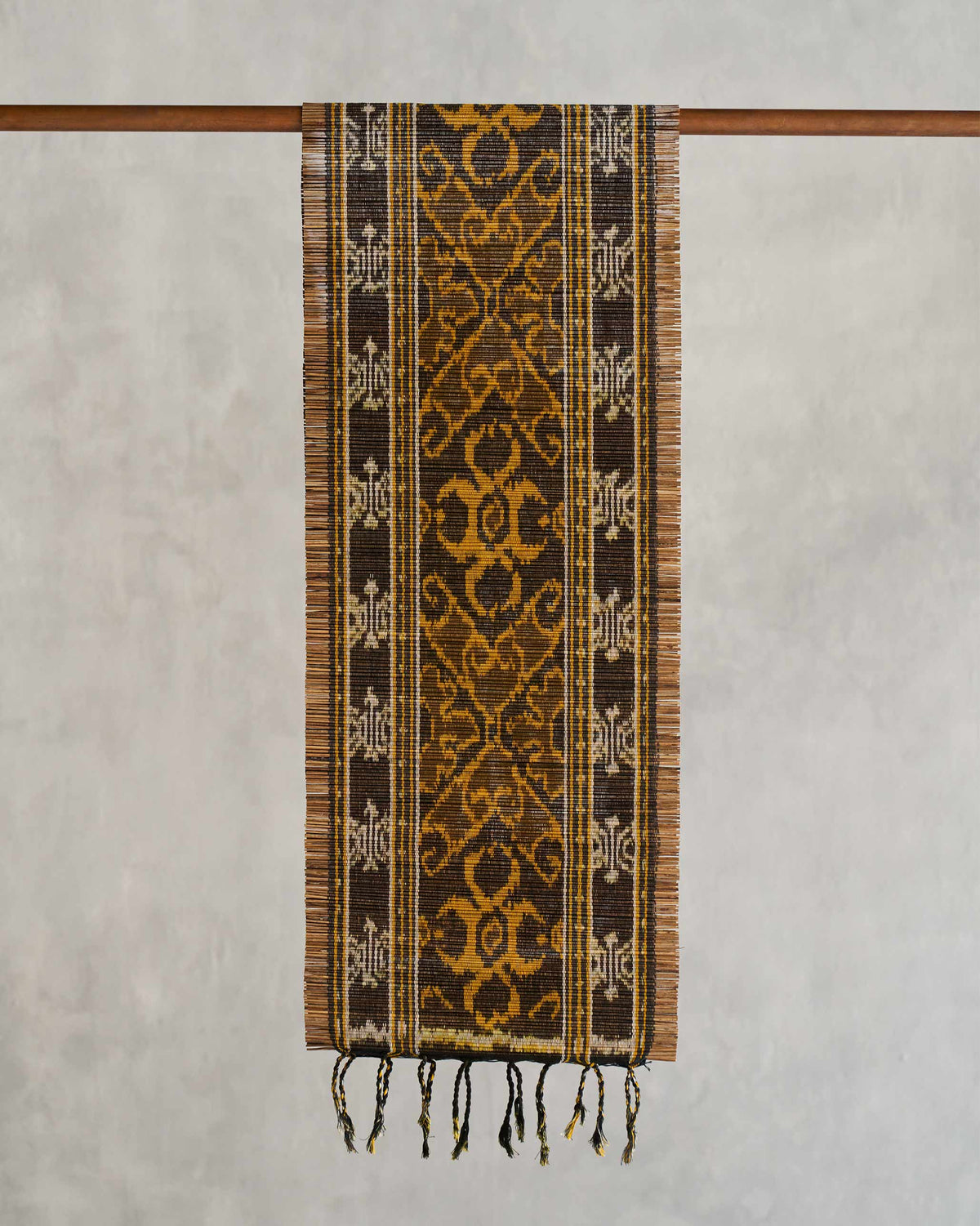Sitara Ikat Runner - Yellow