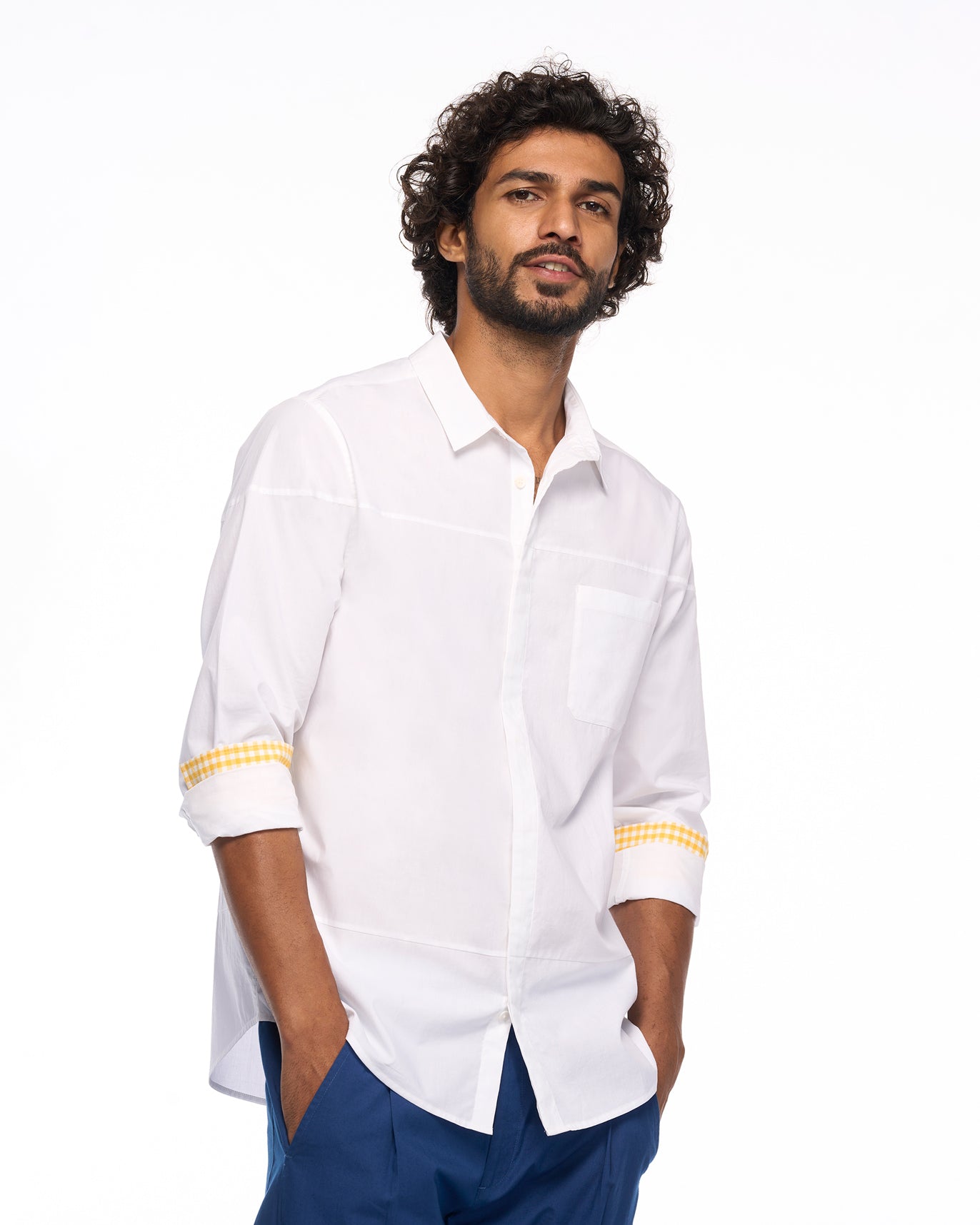 Seam Shirt - White