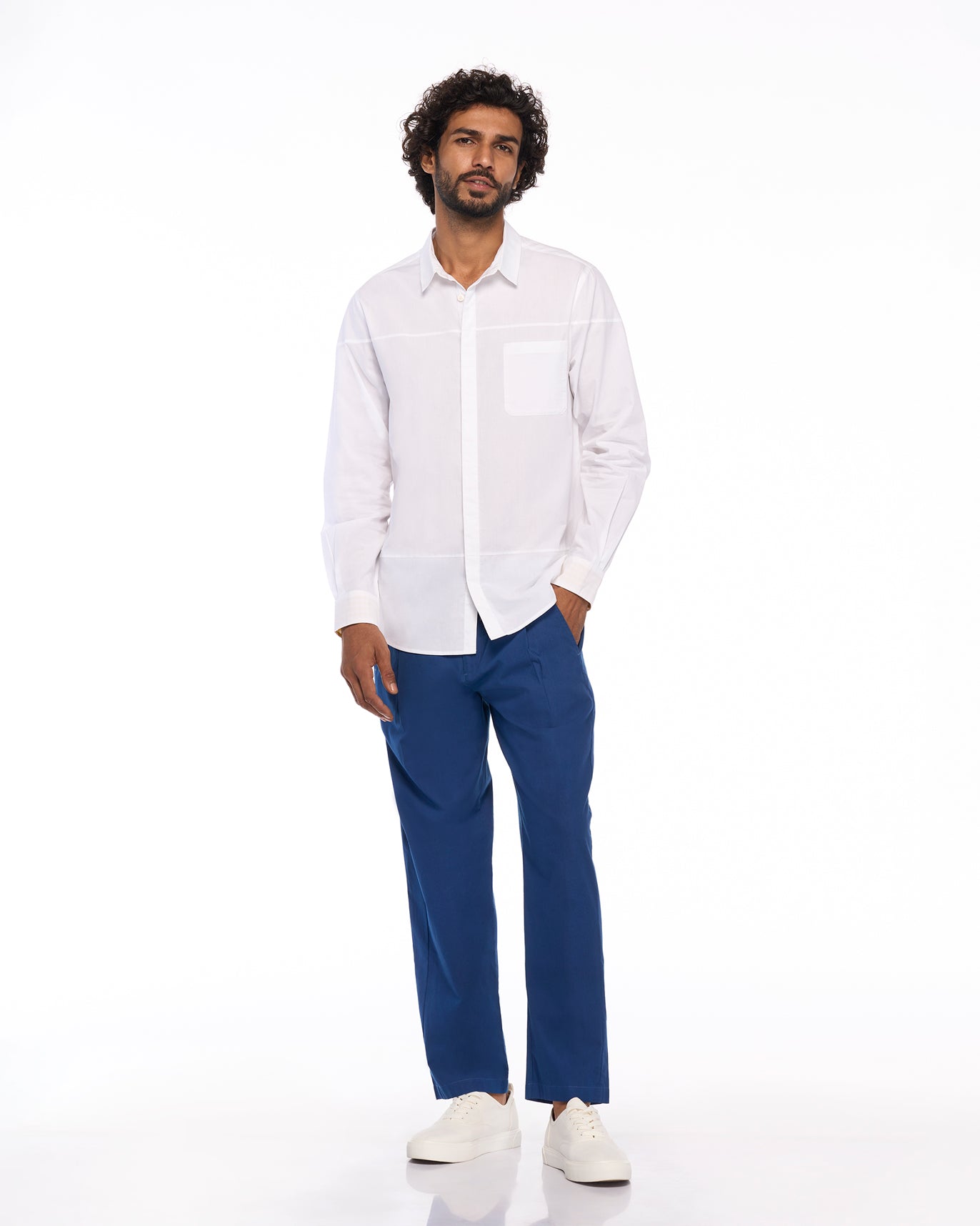 Seam Shirt - White