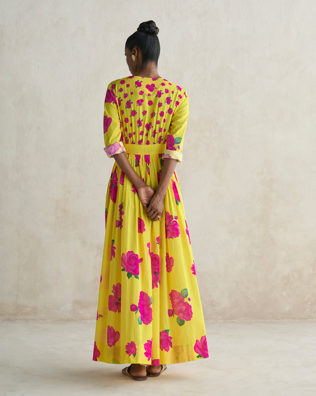 Nico Dress - Yellow – Nicobar