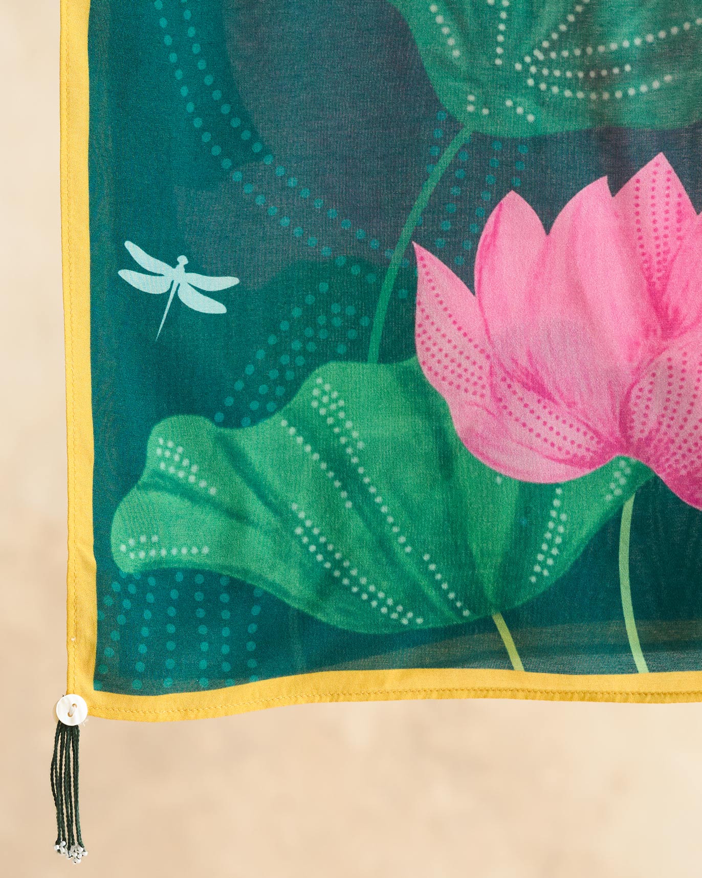 Lotus Scarf - Green