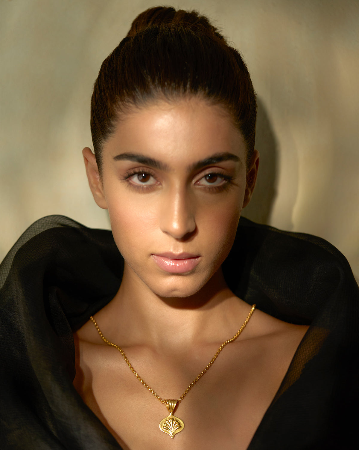 Leaf Charm - Gold