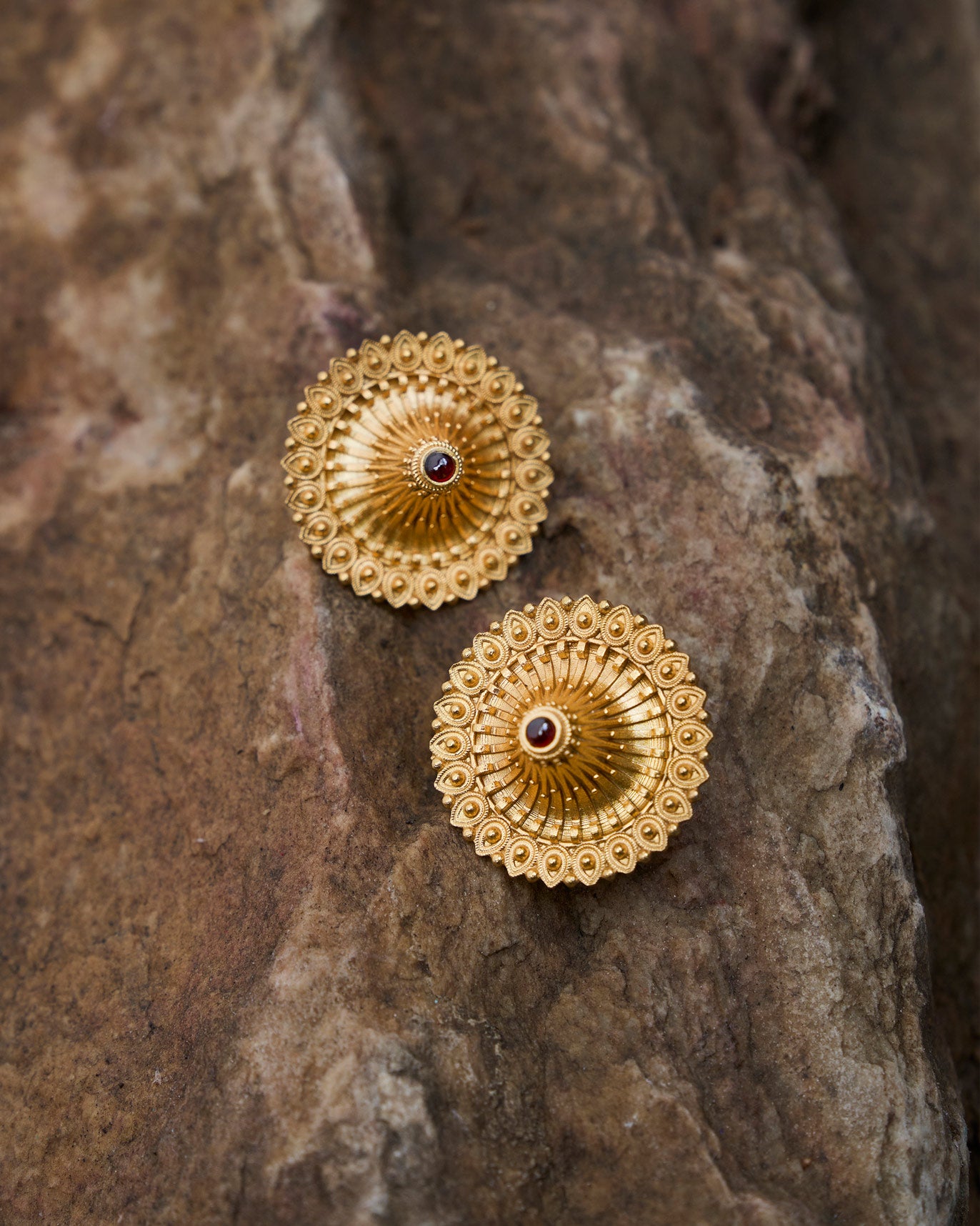 Brolly Earrings - Gold