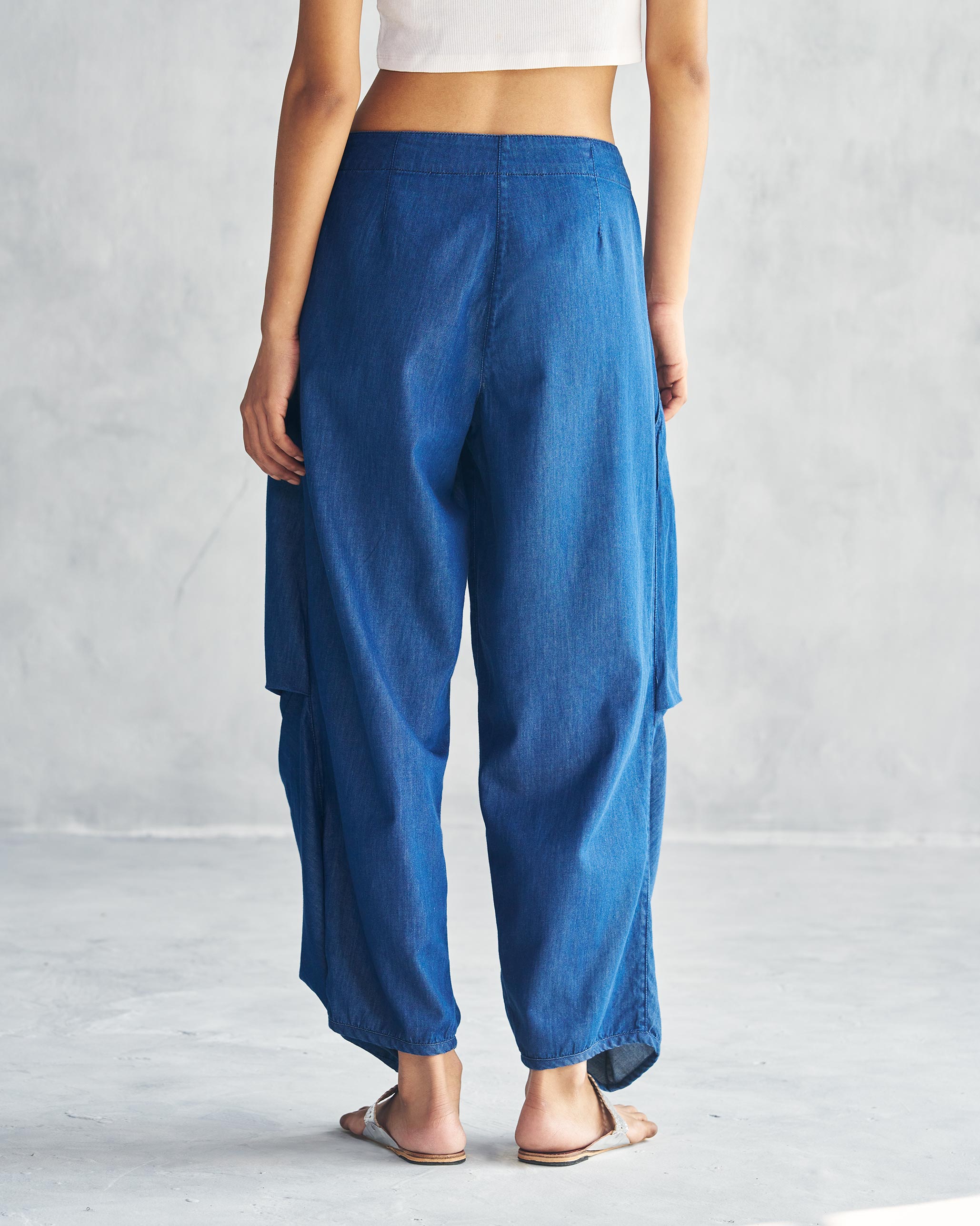 Weekend Trousers - Mid Blue