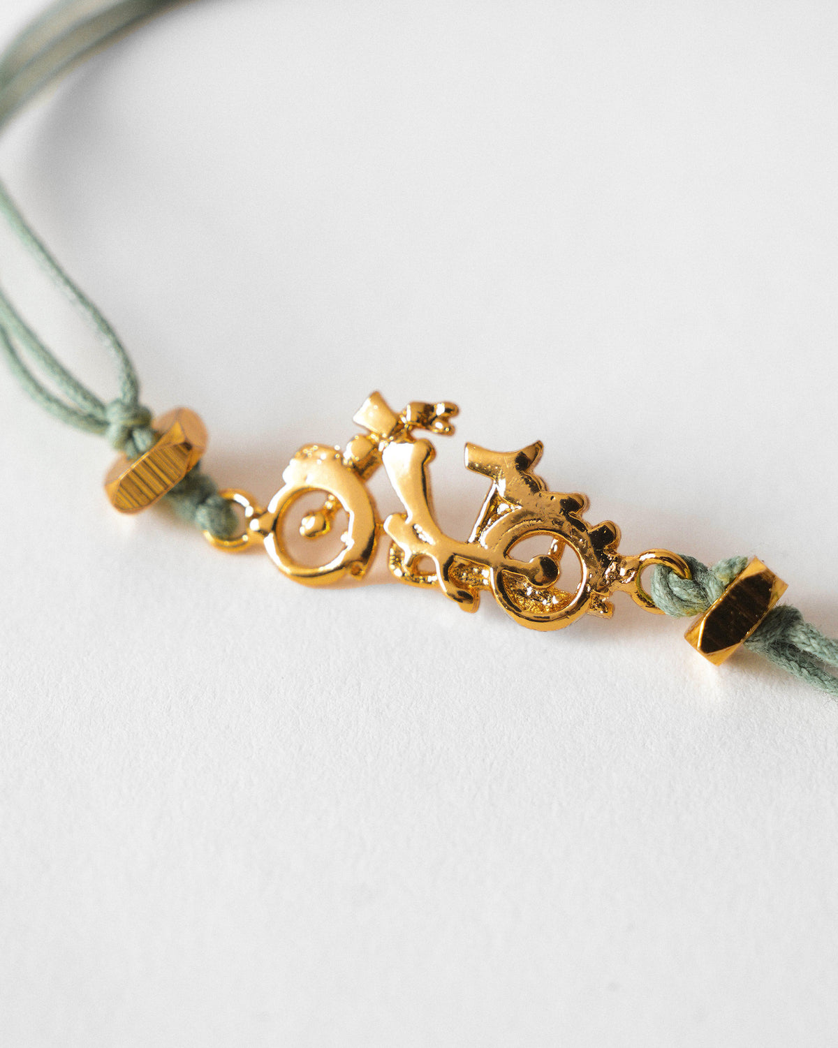 Motor Cycle Rakhi - Aqua