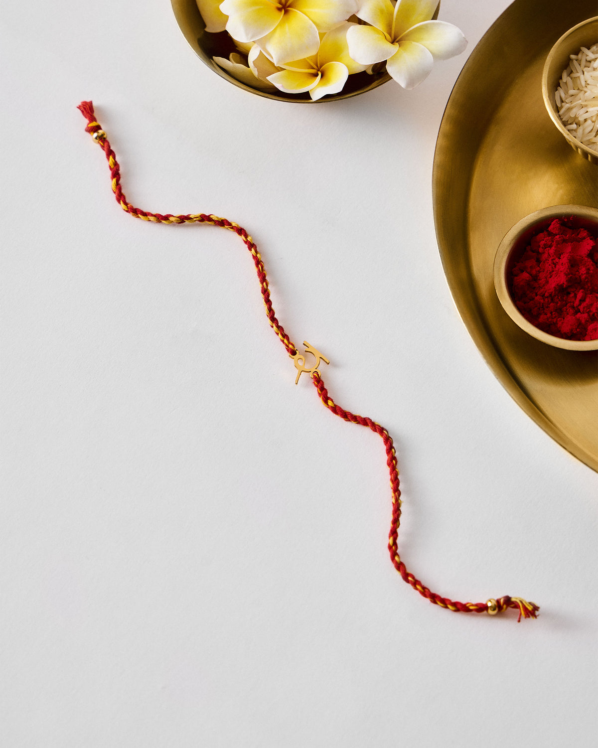 Alphabet R Rakhi - Red