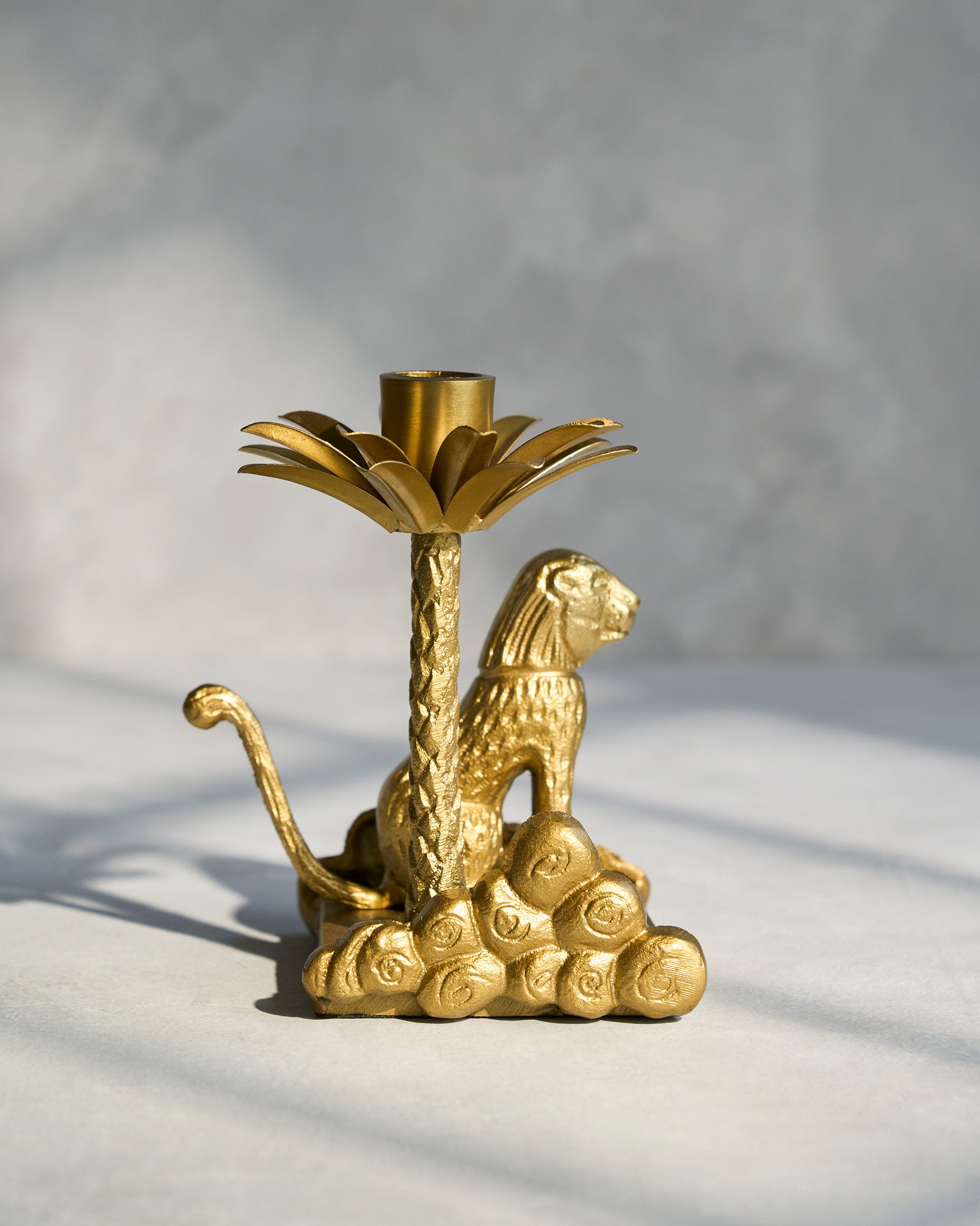 Leopard Candle Holder