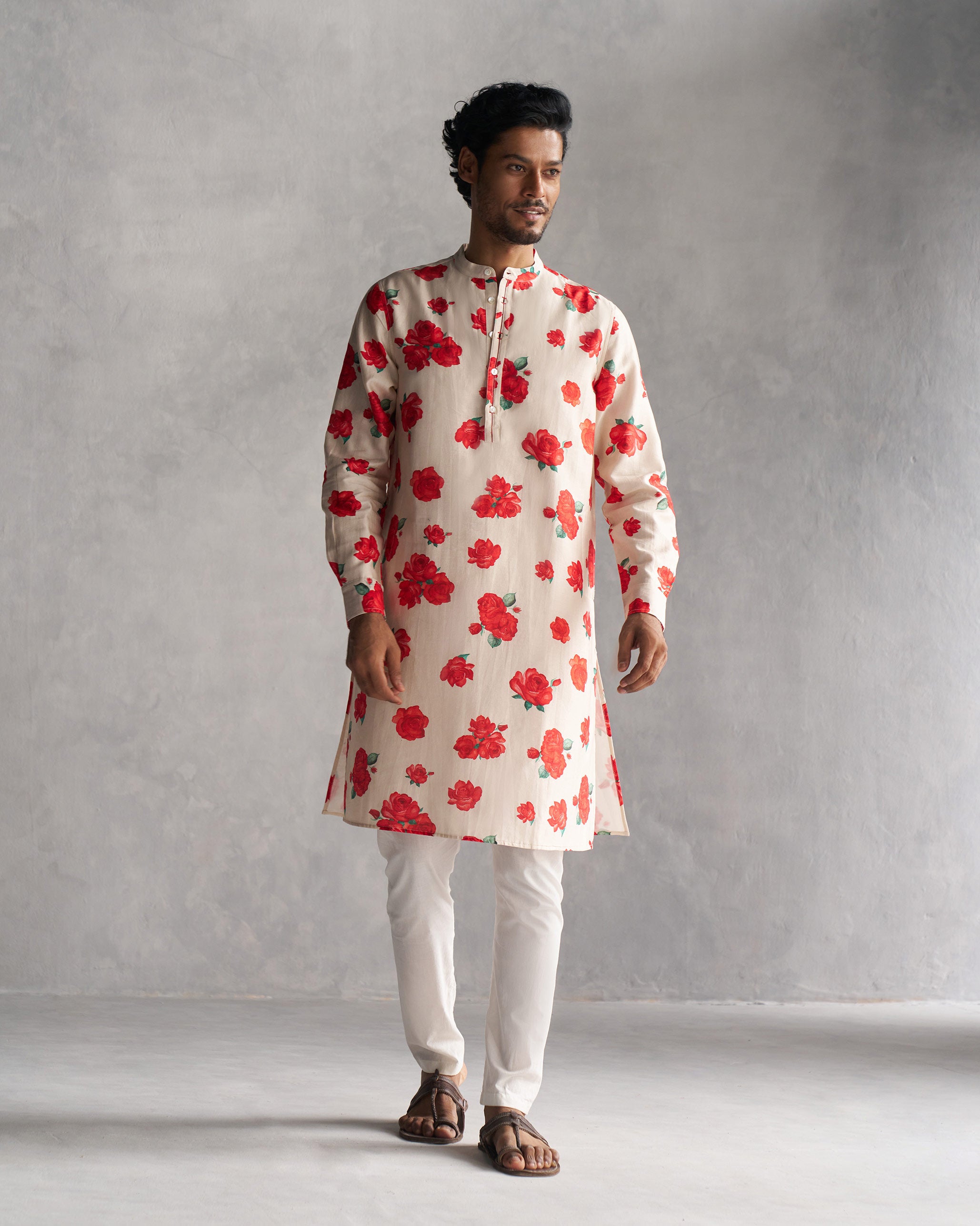 Astral Kurta - Ivory
