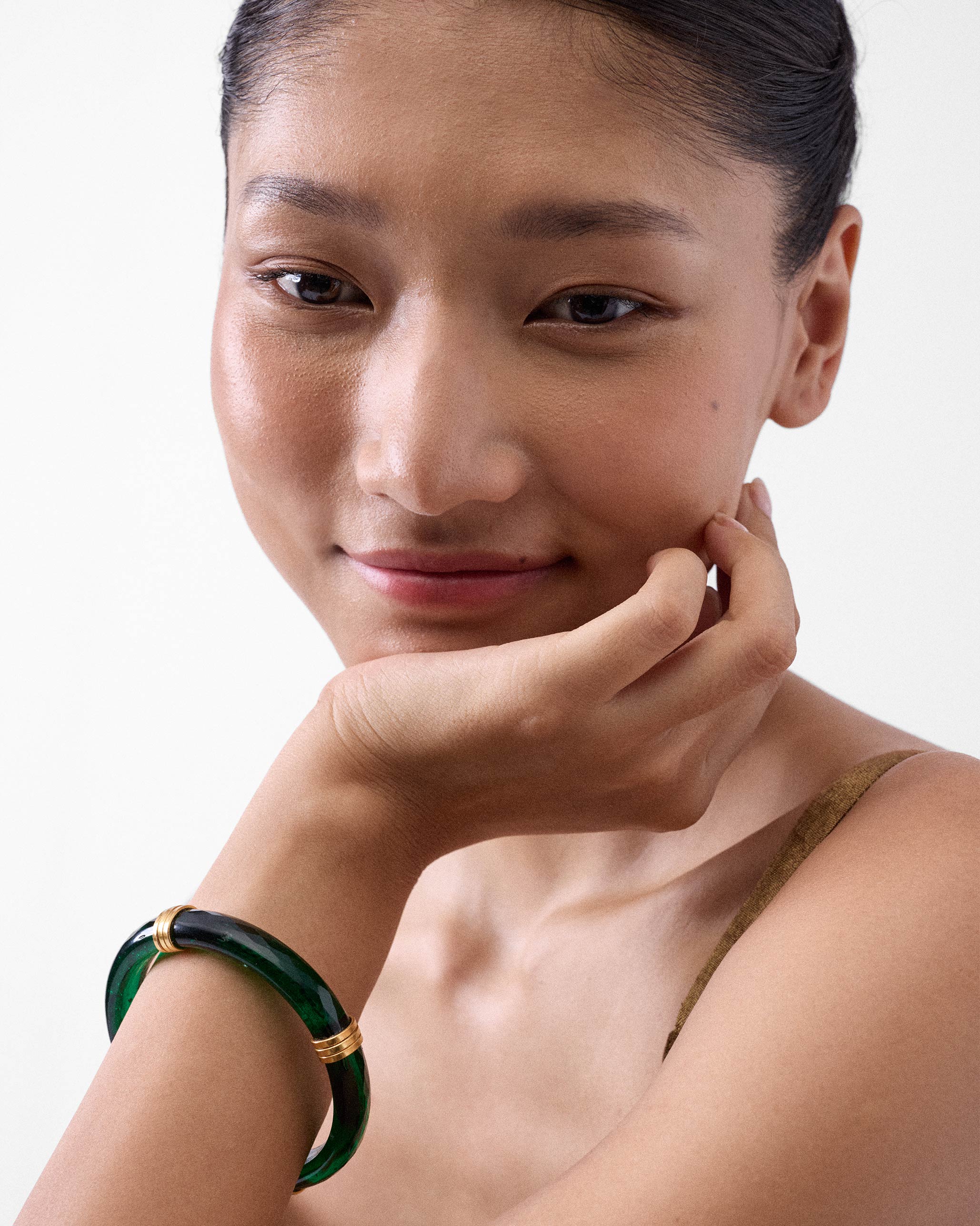 Cara Bangle - Green