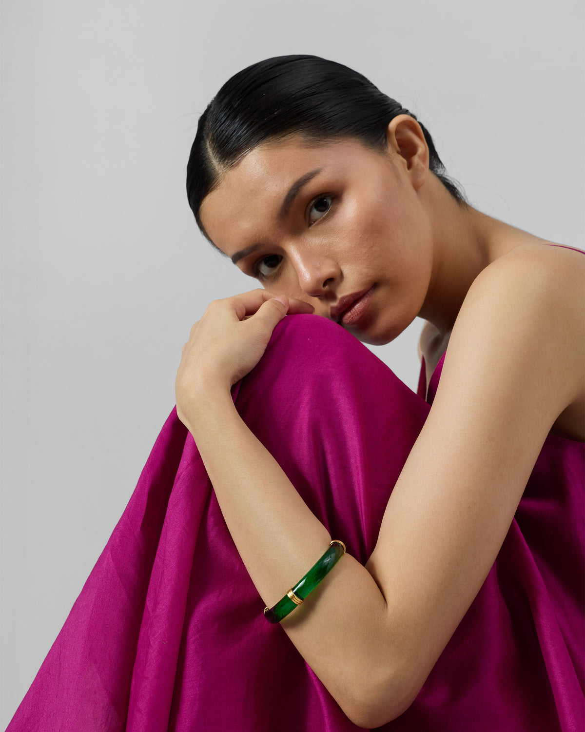 Cara Bangle - Green