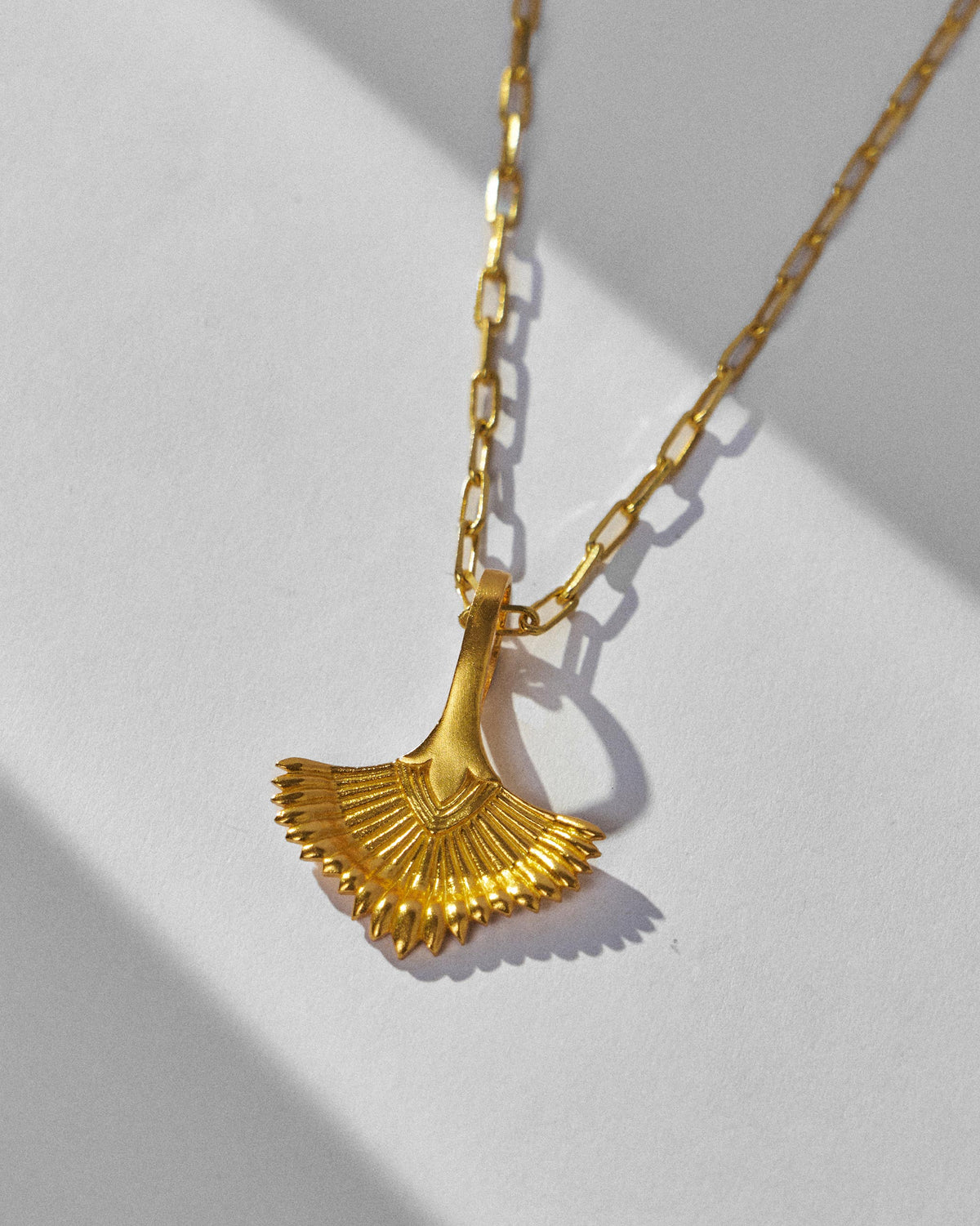 Palm Necklace - Gold
