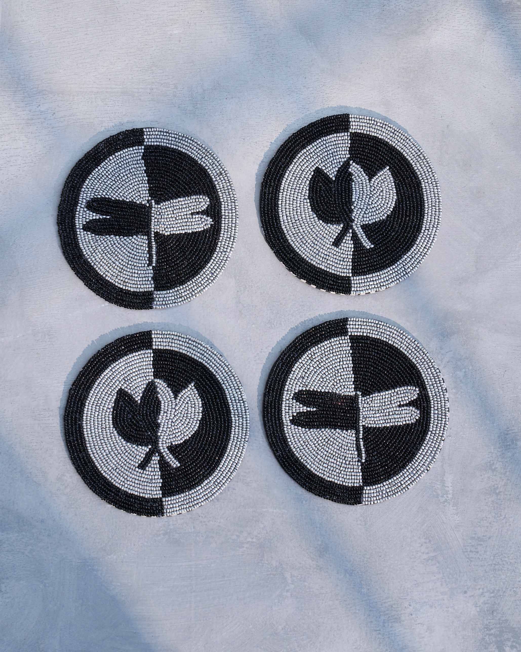 Dragonfly Coaster (Set of 4)