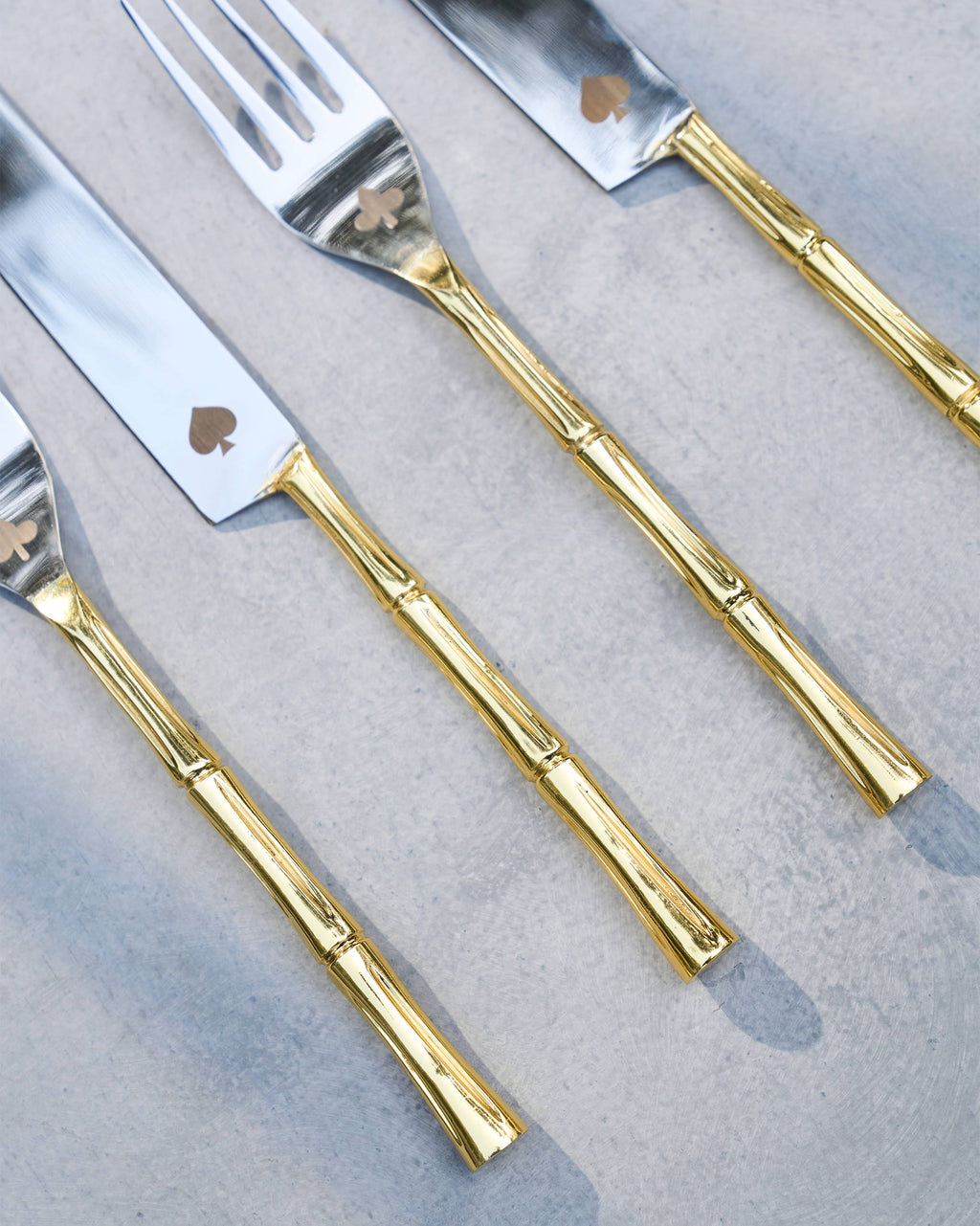 Spade & Club Cutlery (Set of 4) – Nicobar