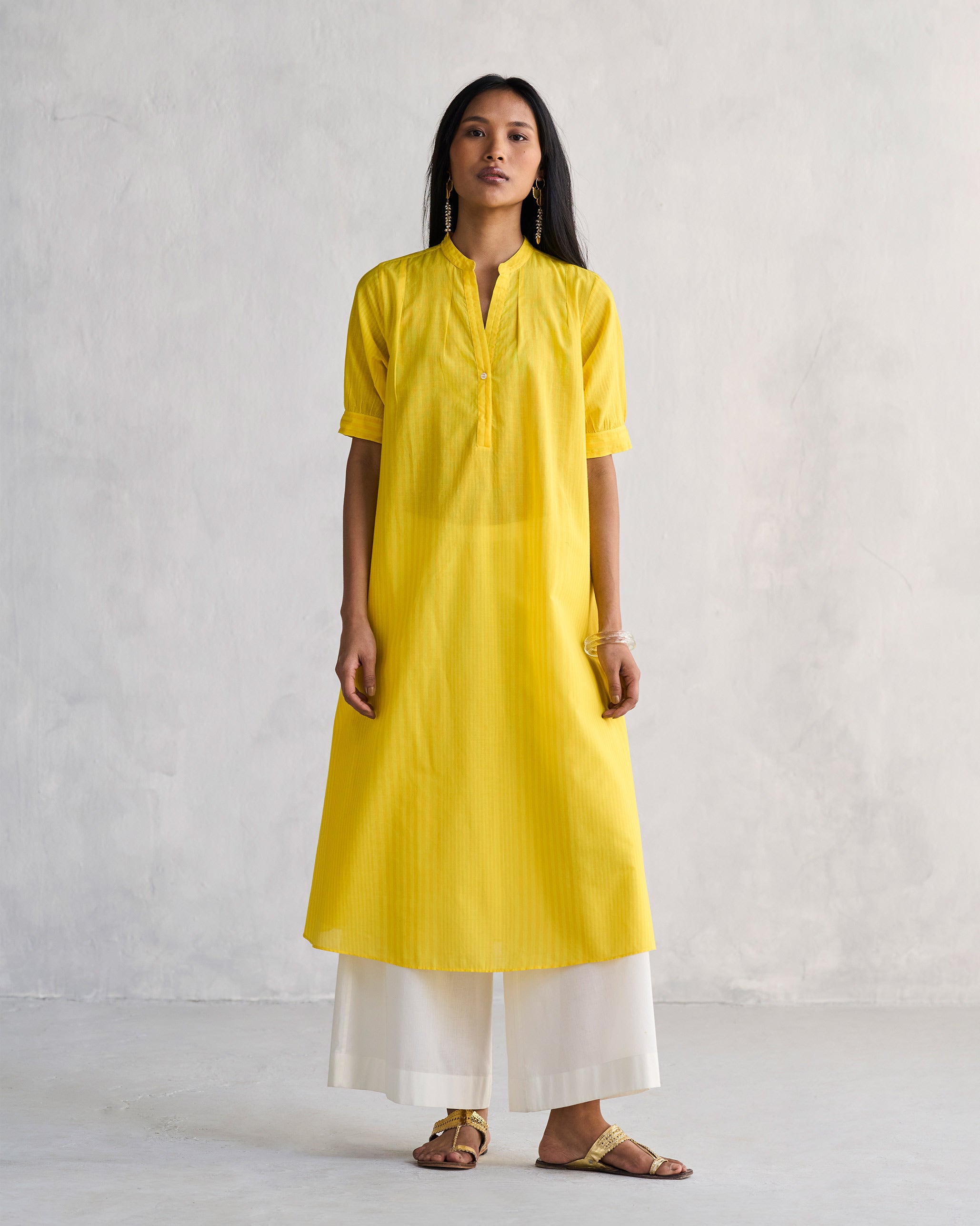 Mira Kurta - Yellow